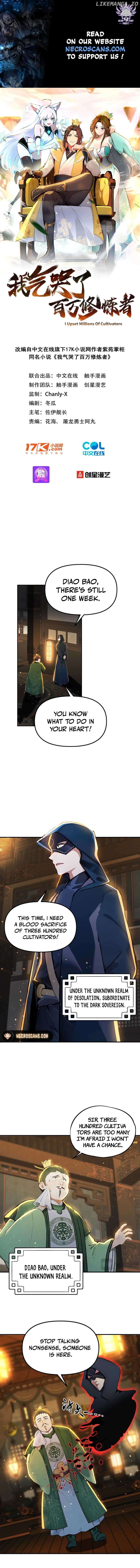 I Upset Millions of Cultivators Chapter 29 - page 1