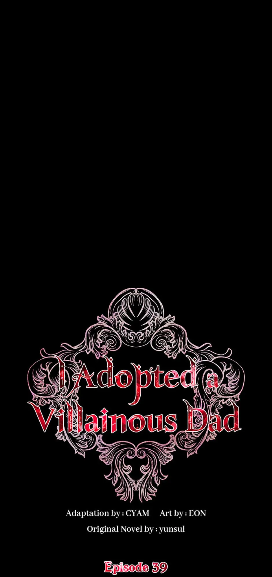 I Adopted A Villainous Dad Chapter 39 - page 24