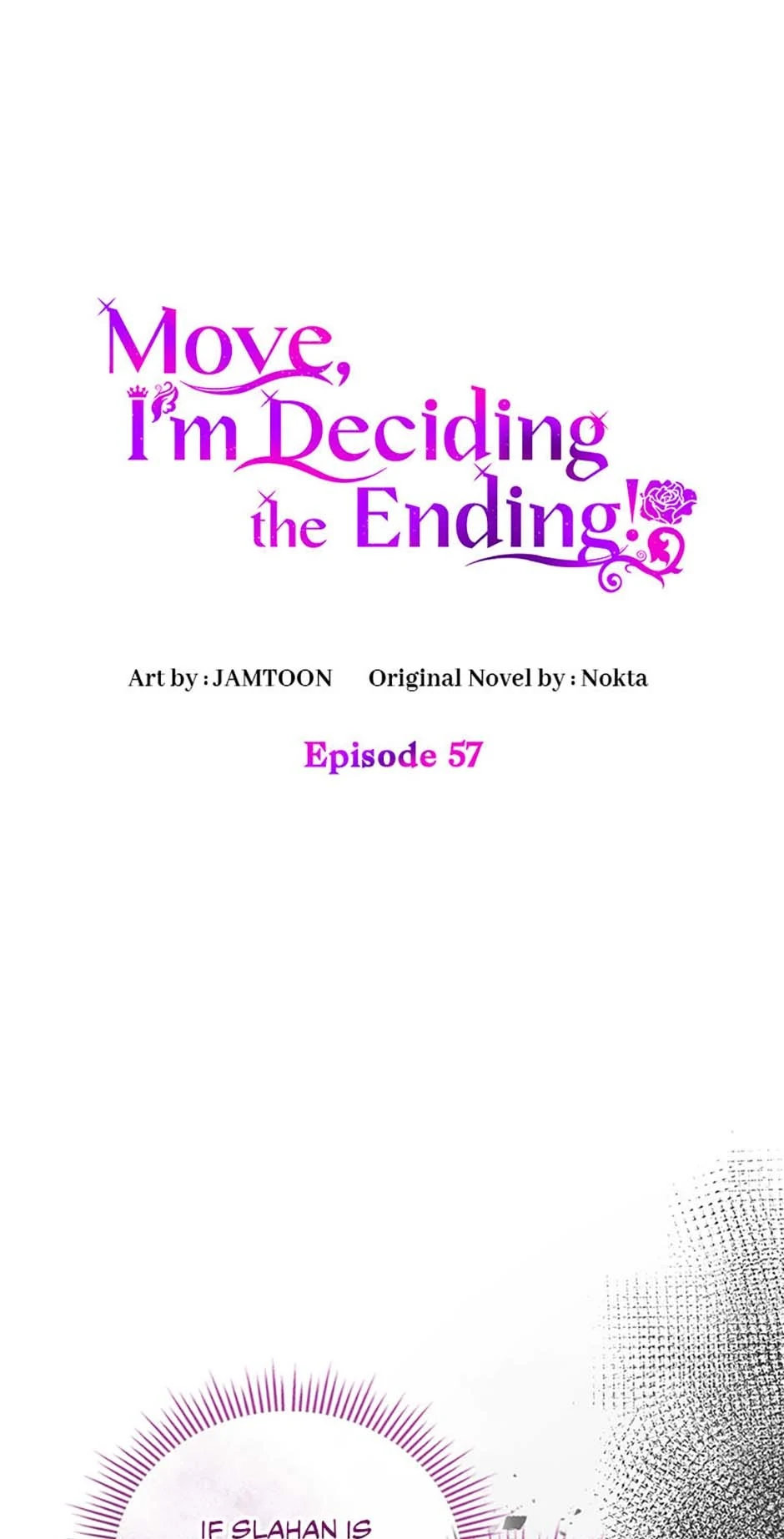 Get Out Of The Way, I’ll Decide The Ending Now! Chapter 57 - page 1