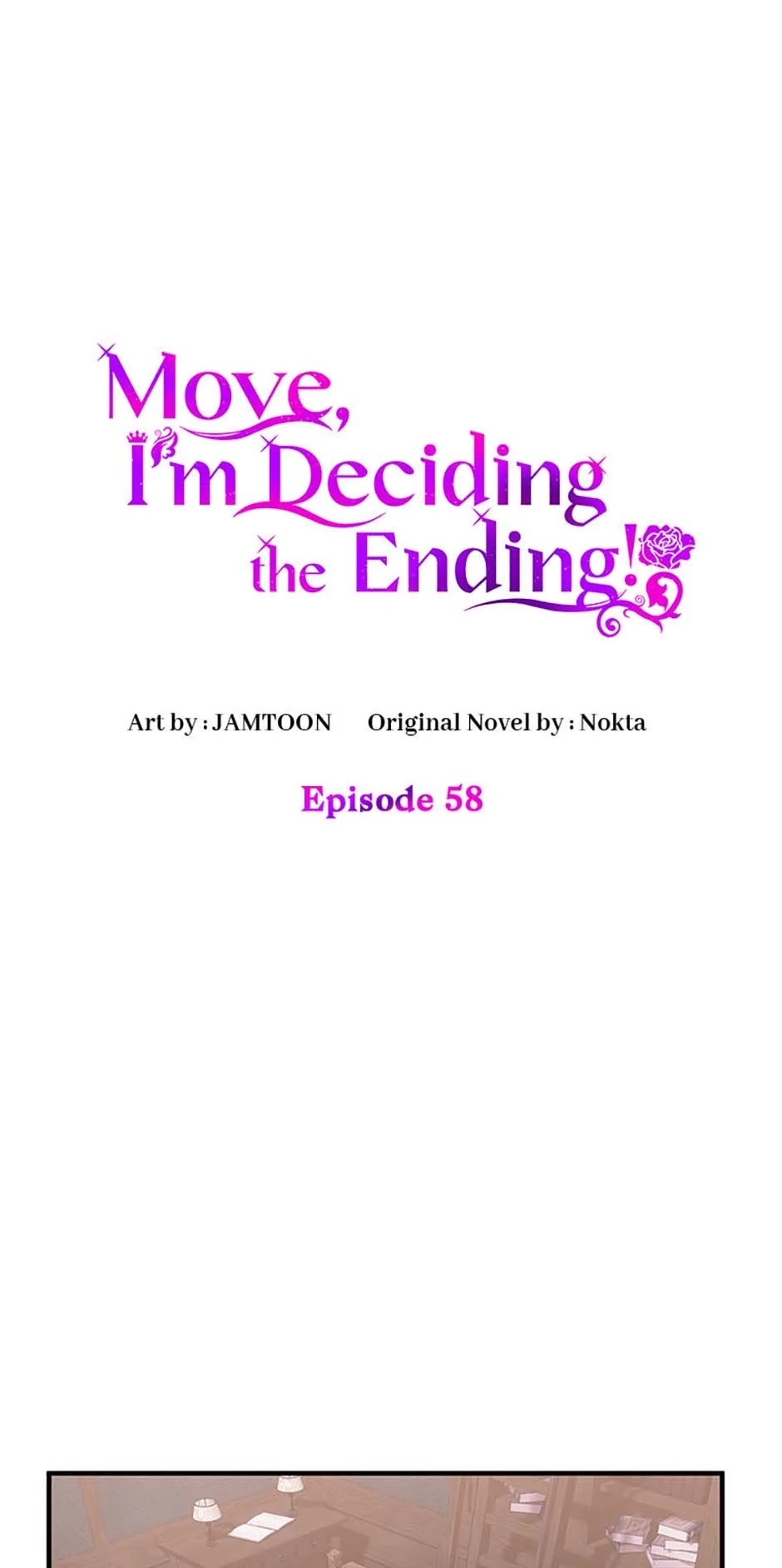Get Out Of The Way, I’ll Decide The Ending Now! Chapter 58 - page 1