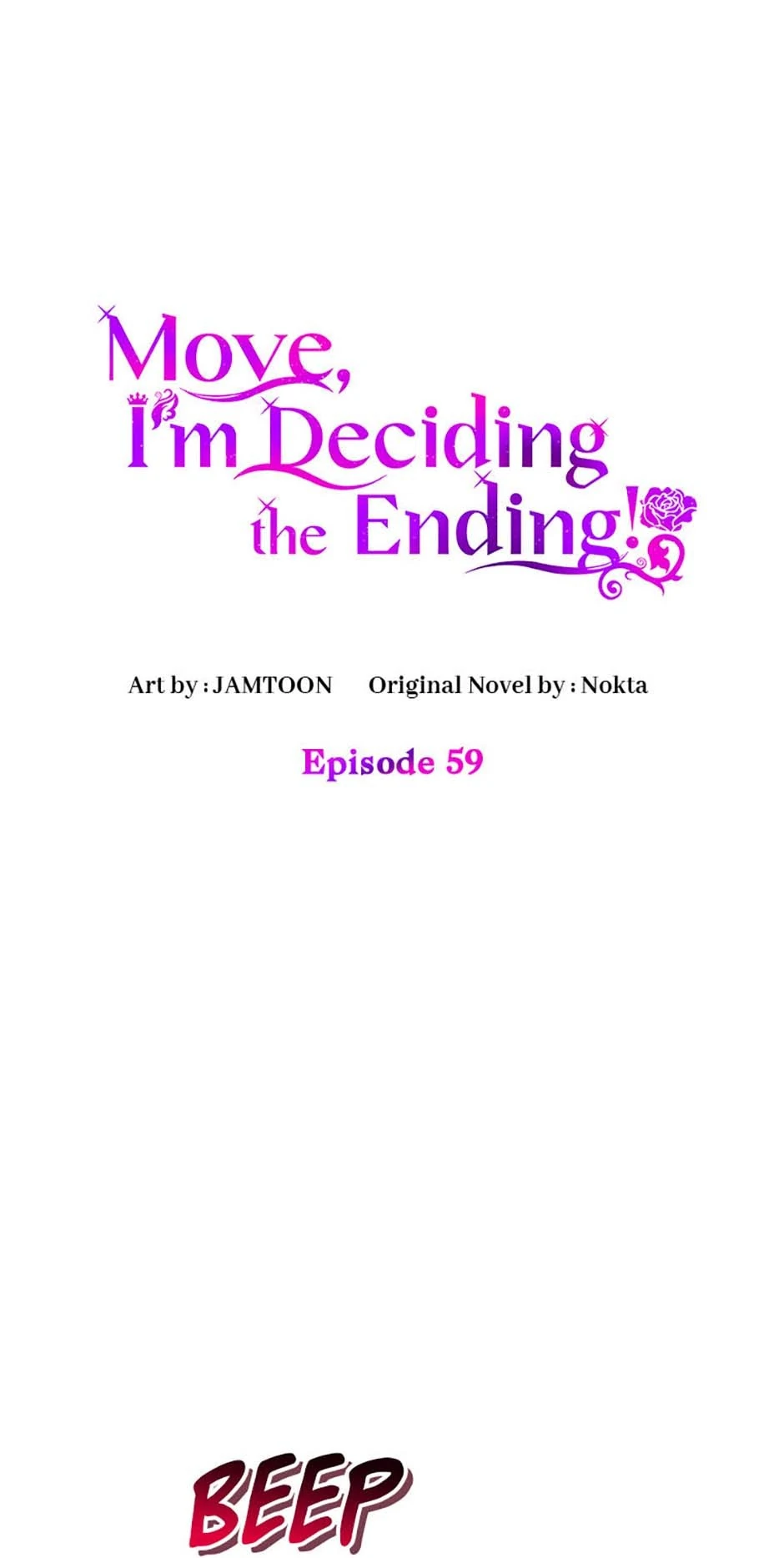 Get Out Of The Way, I’ll Decide The Ending Now! Chapter 59 - page 1