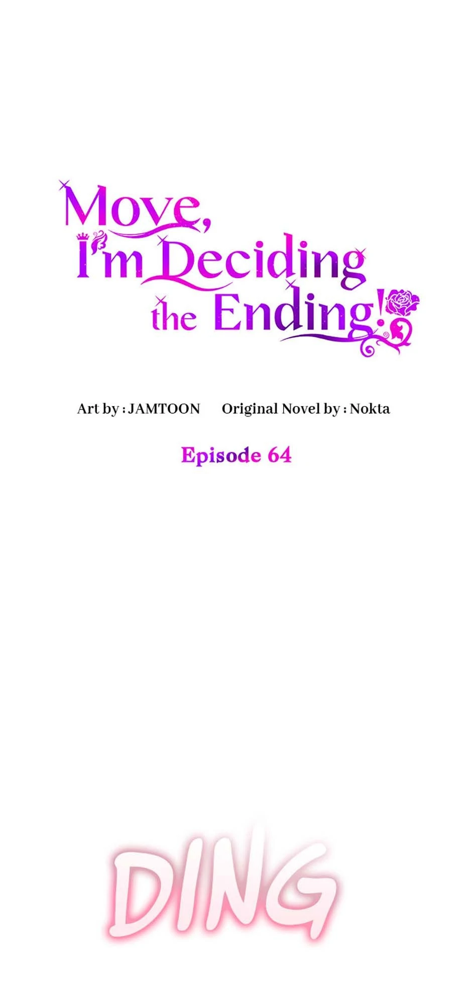 Get Out Of The Way, I’ll Decide The Ending Now! Chapter 64 - page 1
