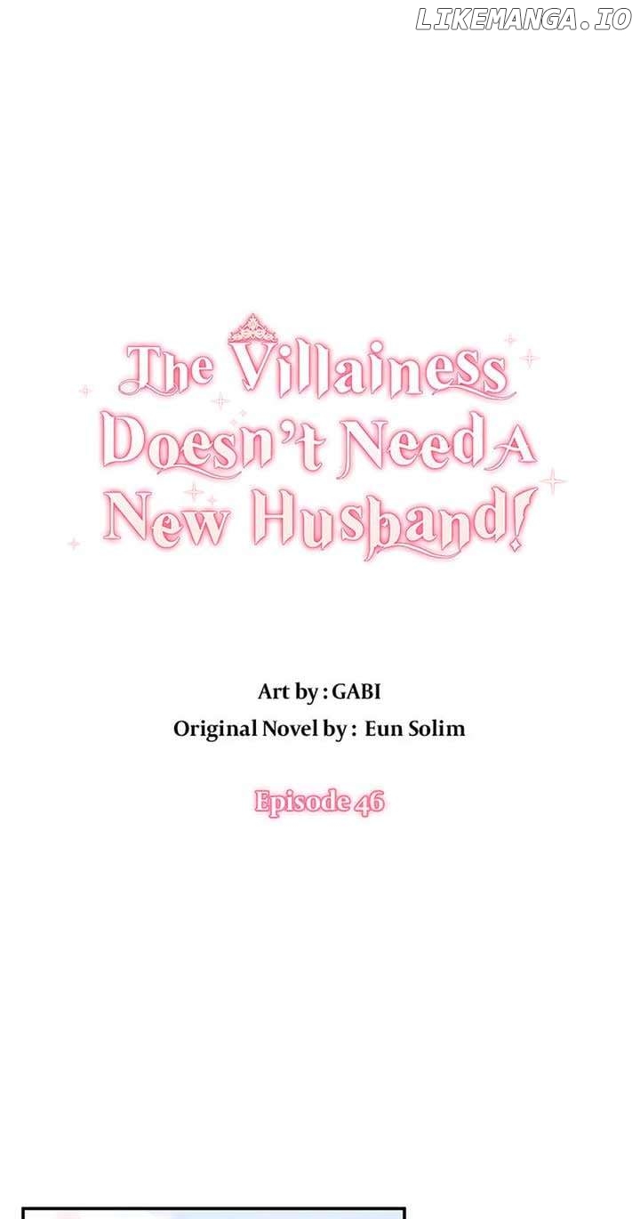 The Villainess Doesn’t Need A New Husband! Chapter 46 - page 1