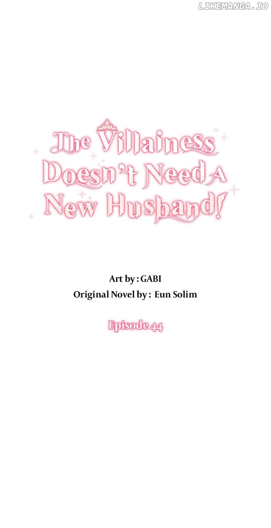 The Villainess Doesn’t Need A New Husband! Chapter 44 - page 1