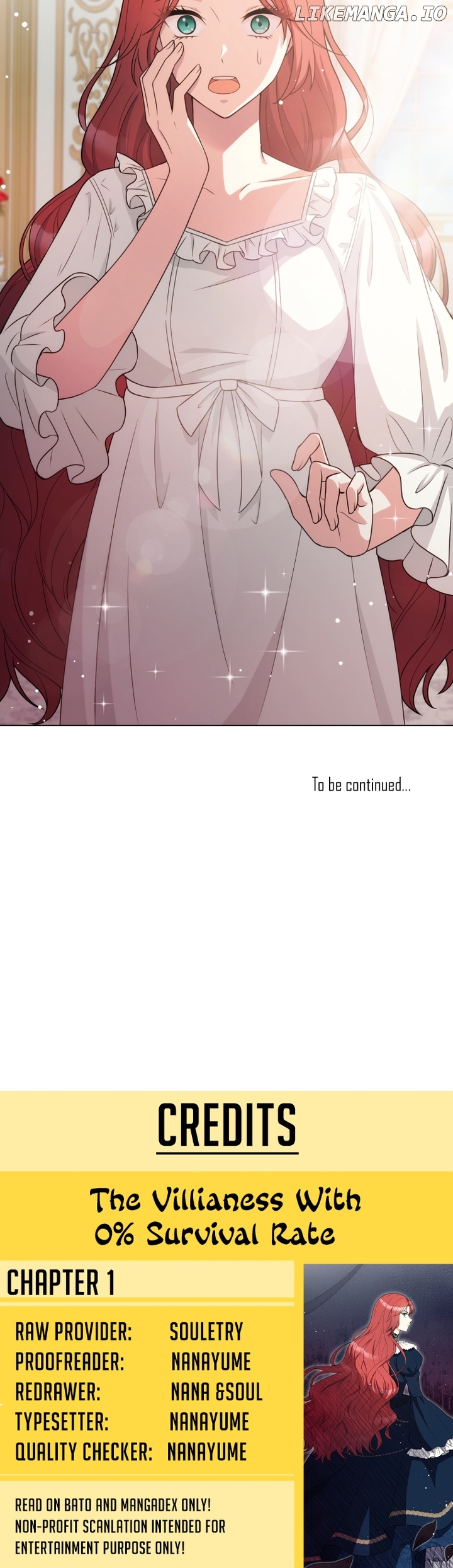 Villainess with a 0% Survival Rate chapter 1 - page 18