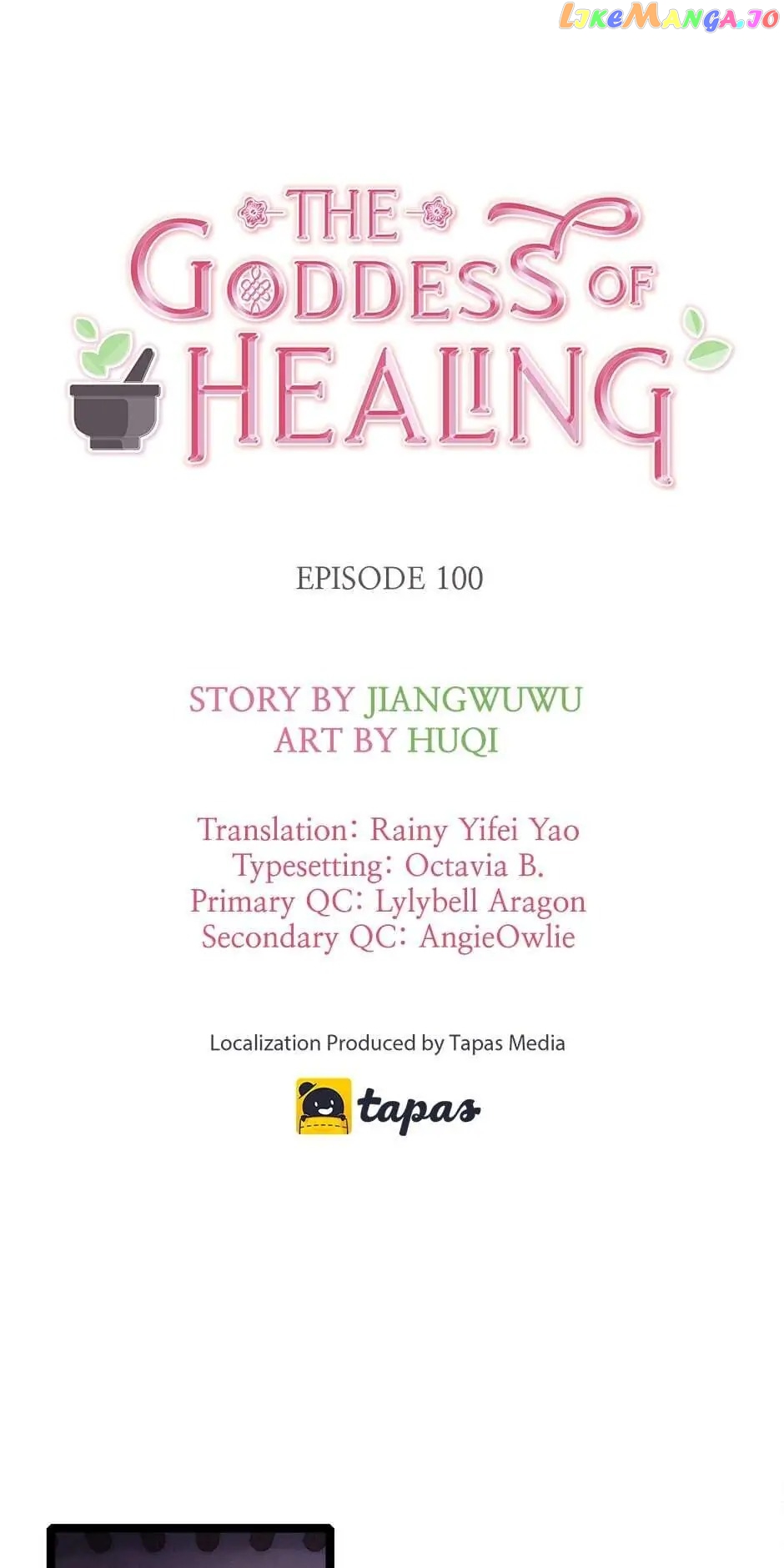 The Goddess of Healing Chapter 100 - page 1