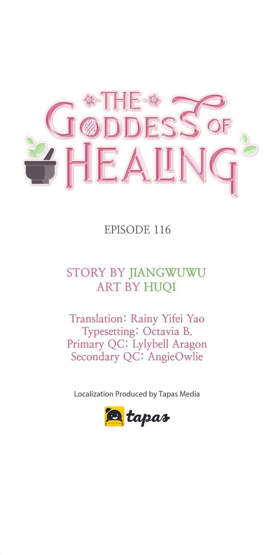 The Goddess of Healing Chapter 116 - page 1
