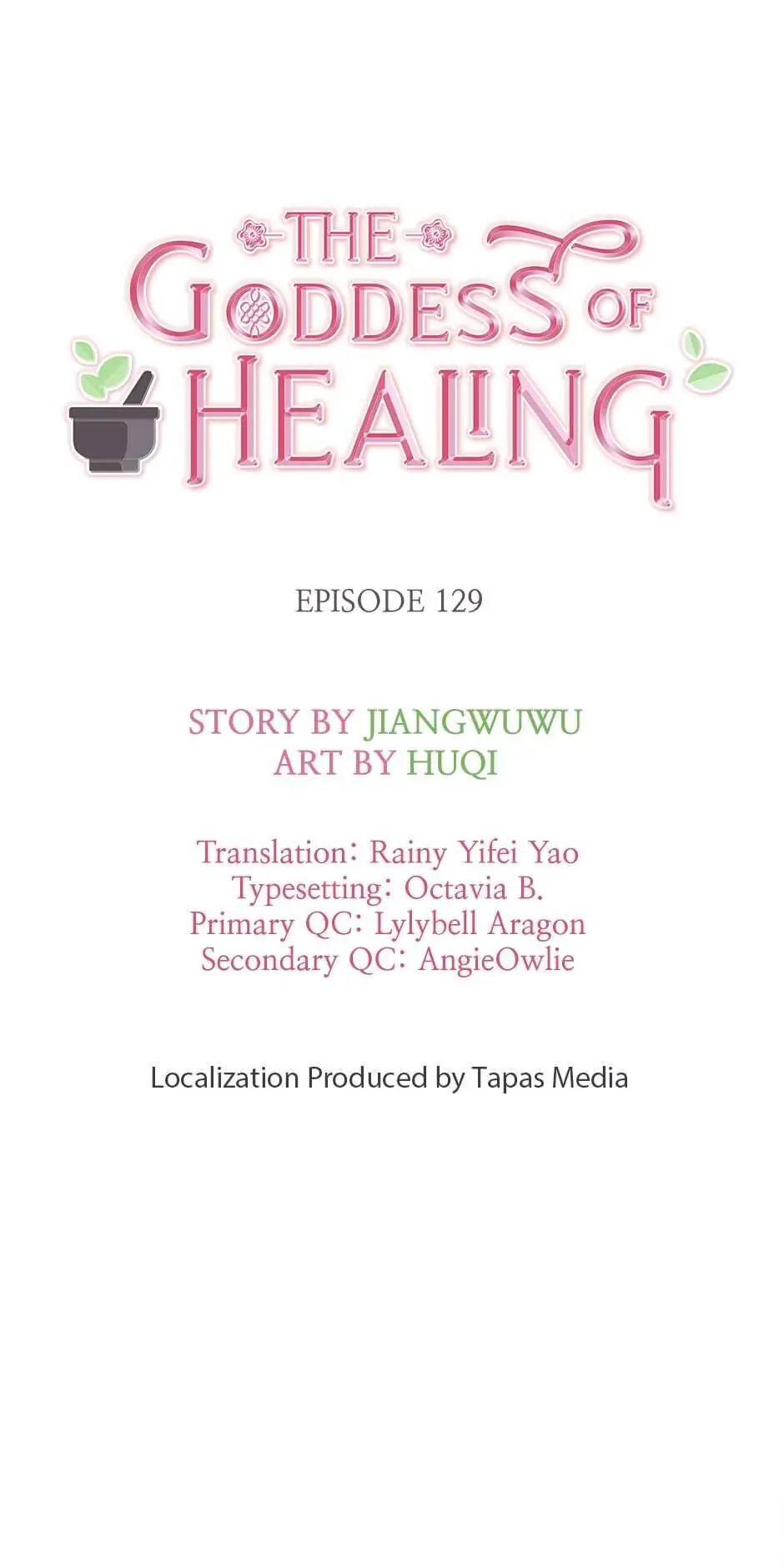 The Goddess of Healing Chapter 129 - page 1