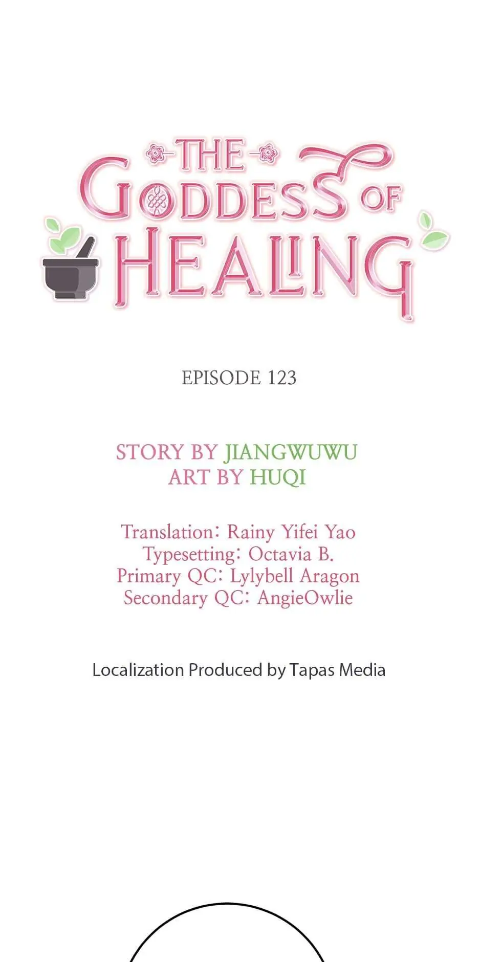 The Goddess of Healing Chapter 123 - page 1