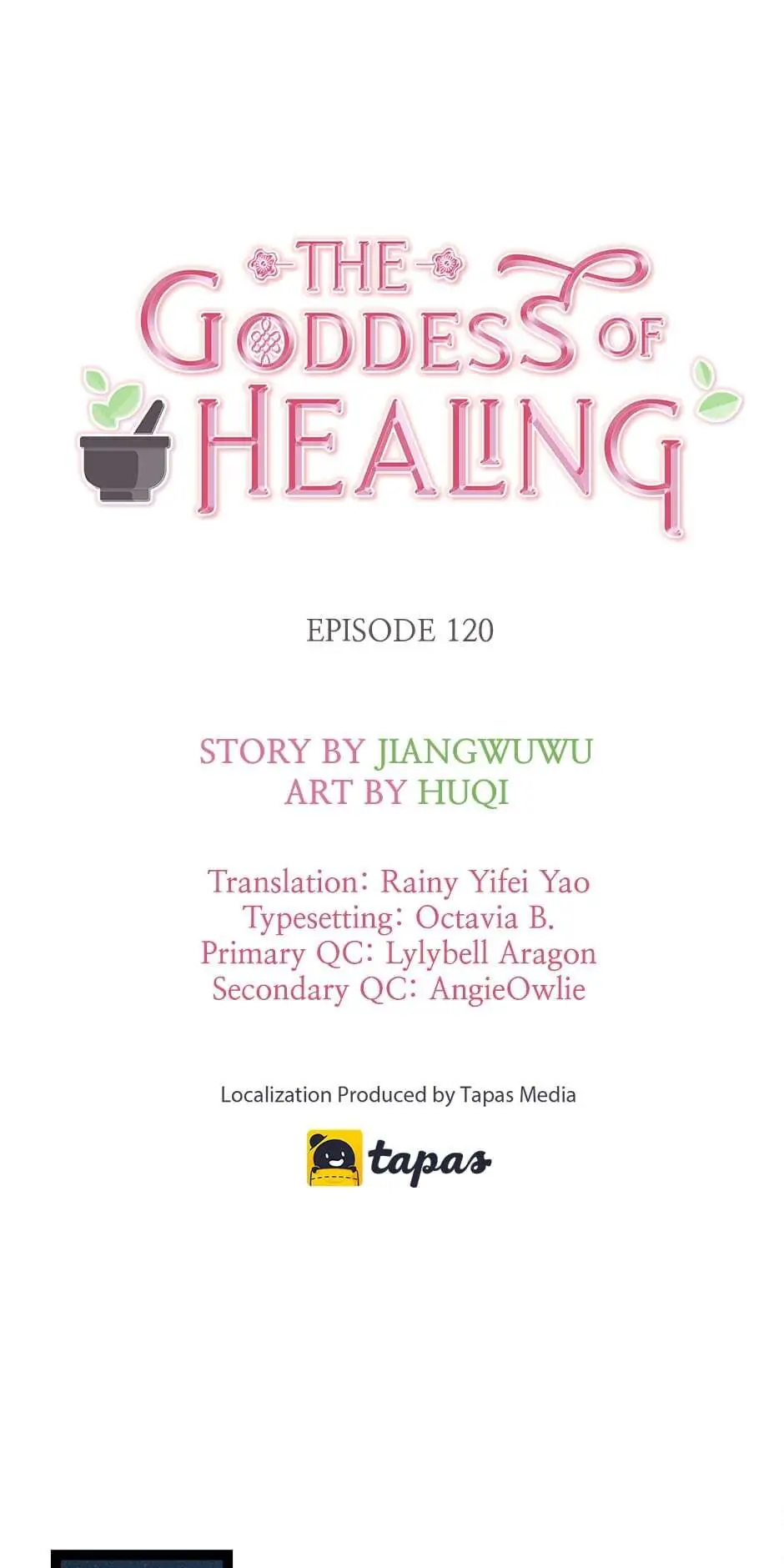 The Goddess of Healing Chapter 120 - page 1