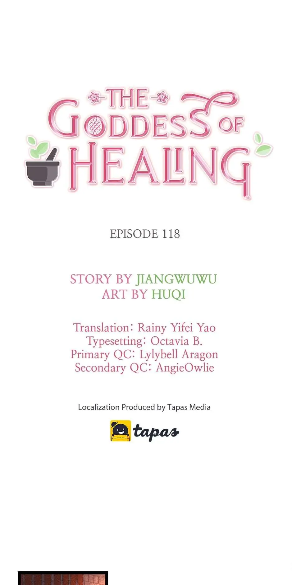 The Goddess of Healing Chapter 118 - page 1