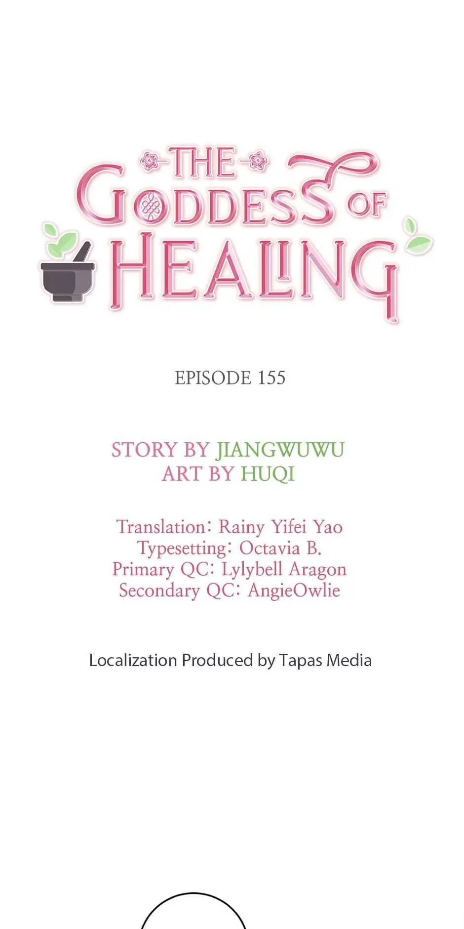 The Goddess of Healing Chapter 155 - page 1