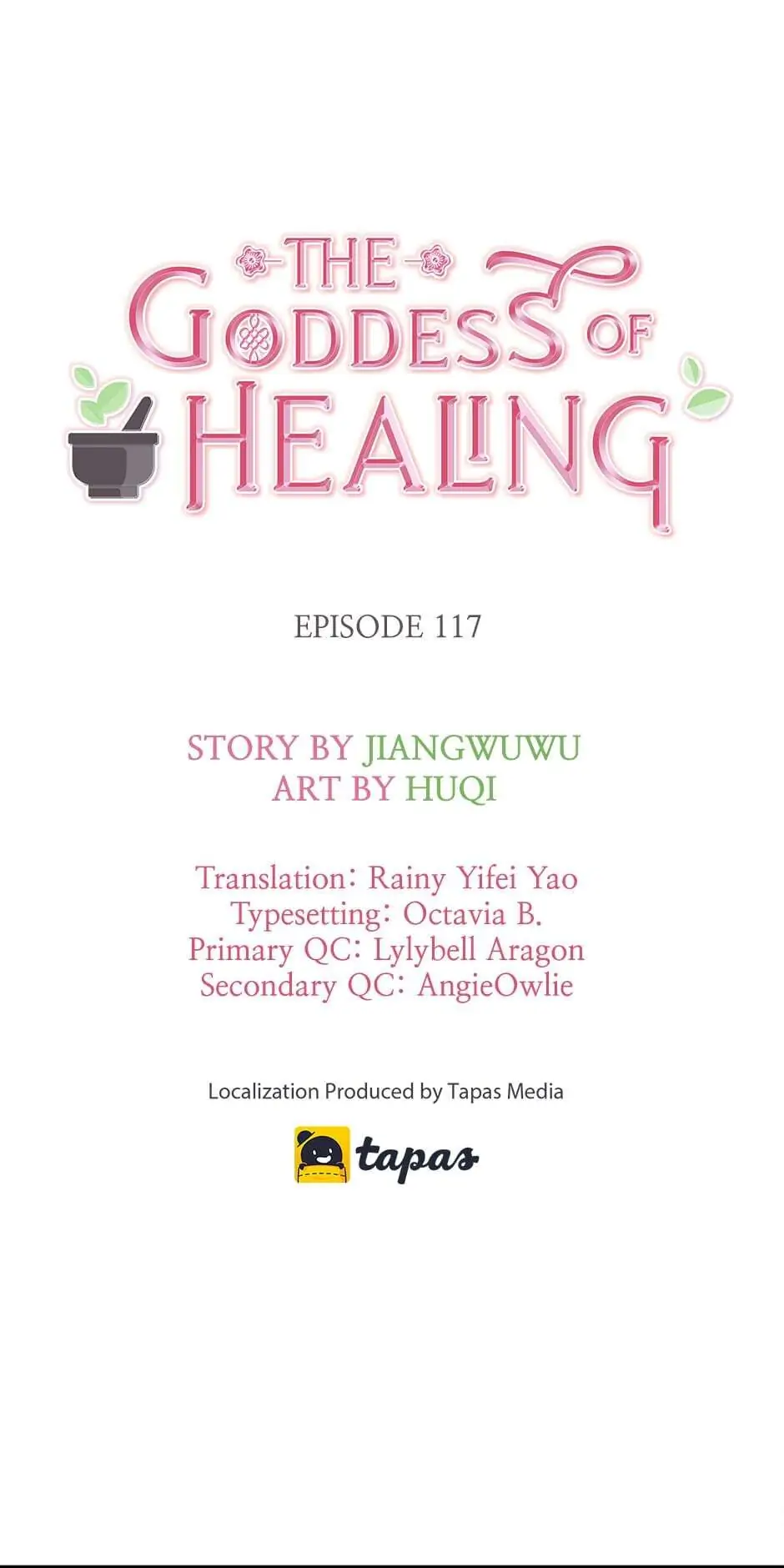 The Goddess of Healing Chapter 117 - page 1