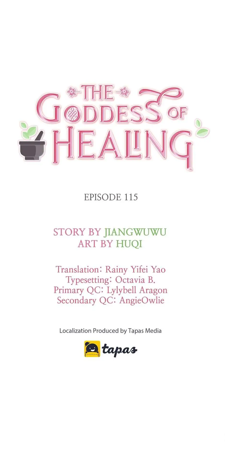 The Goddess of Healing Chapter 115 - page 1