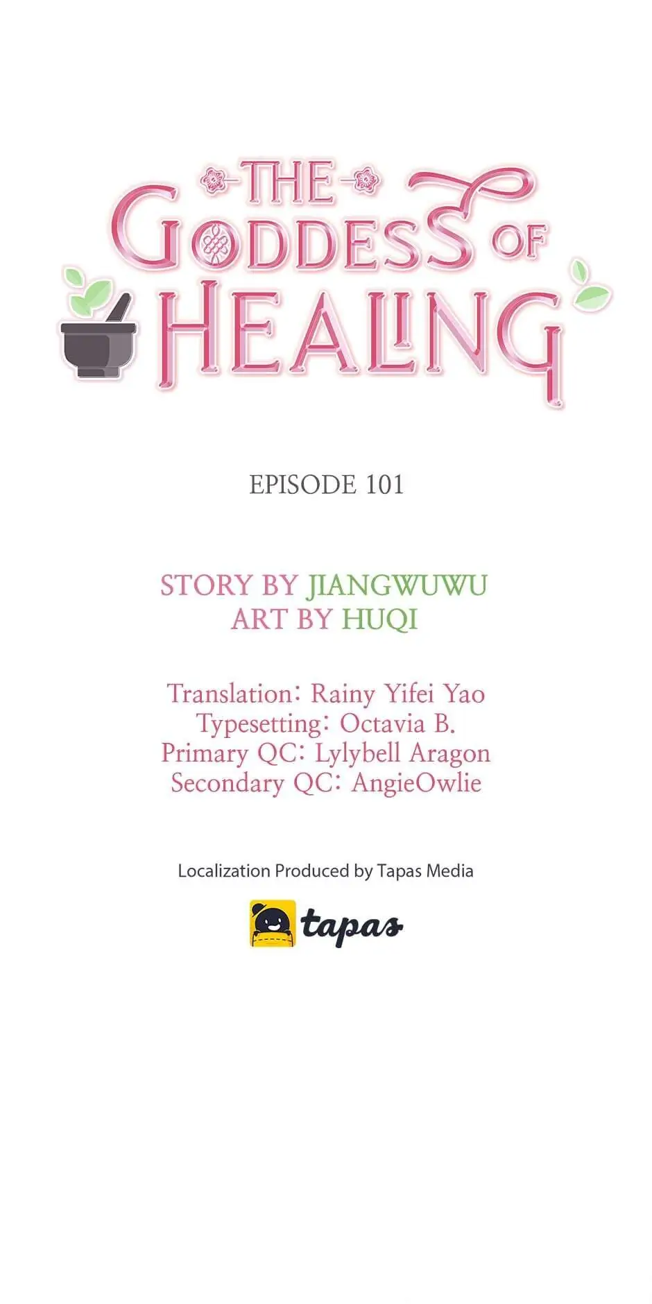 The Goddess of Healing Chapter 101 - page 1