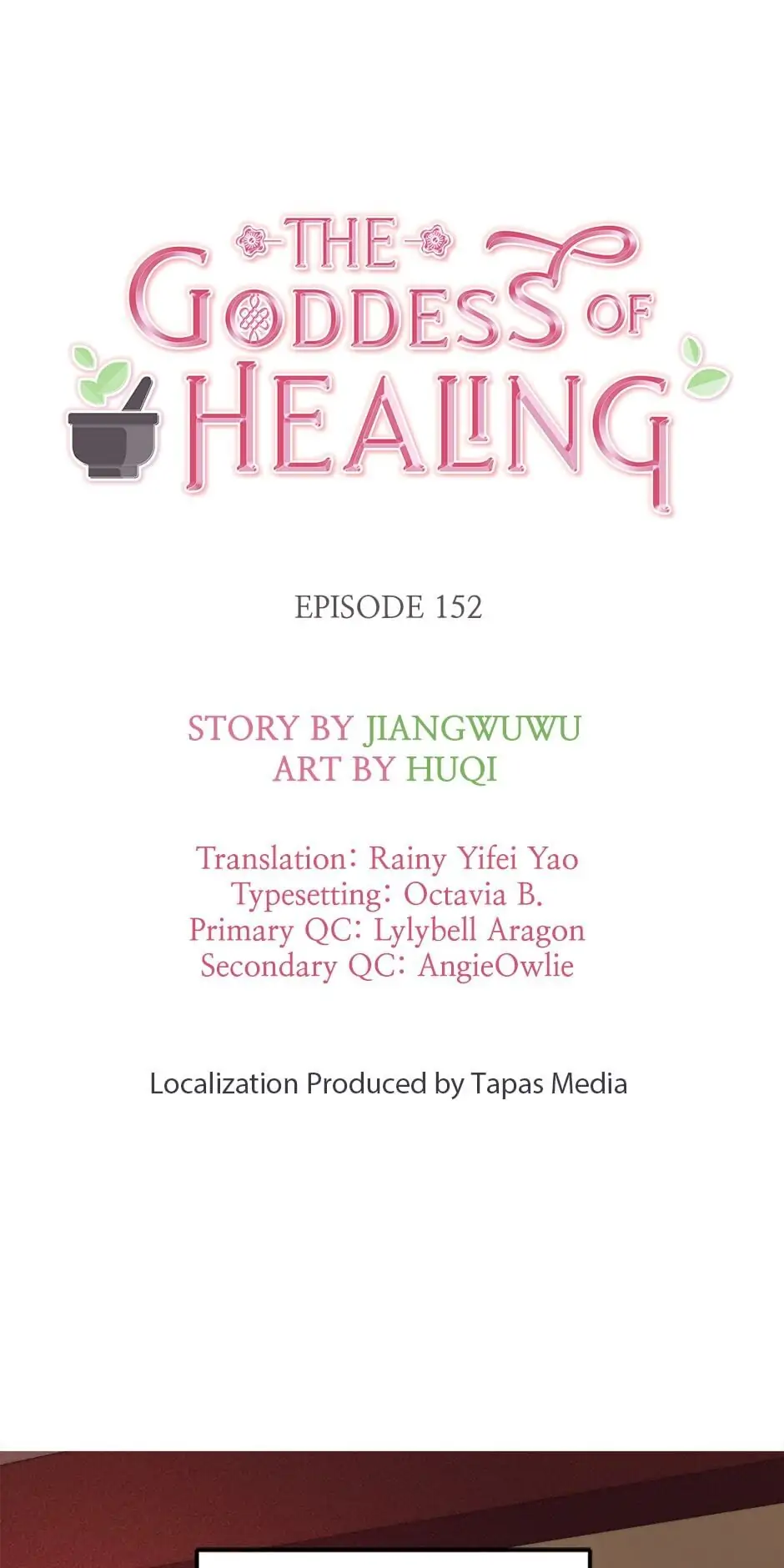 The Goddess of Healing Chapter 152 - page 1