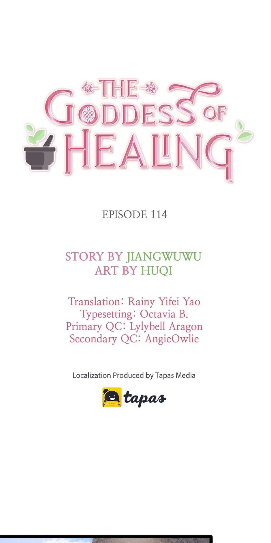 The Goddess of Healing Chapter 114 - page 1