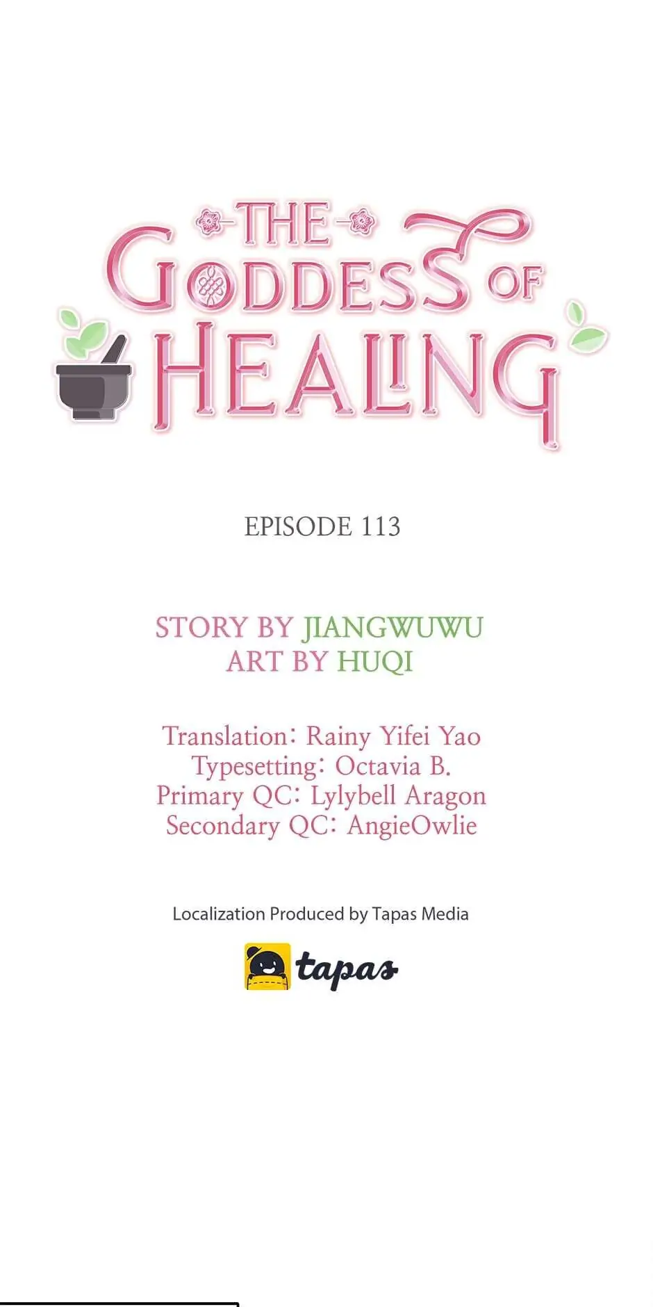 The Goddess of Healing Chapter 113 - page 1