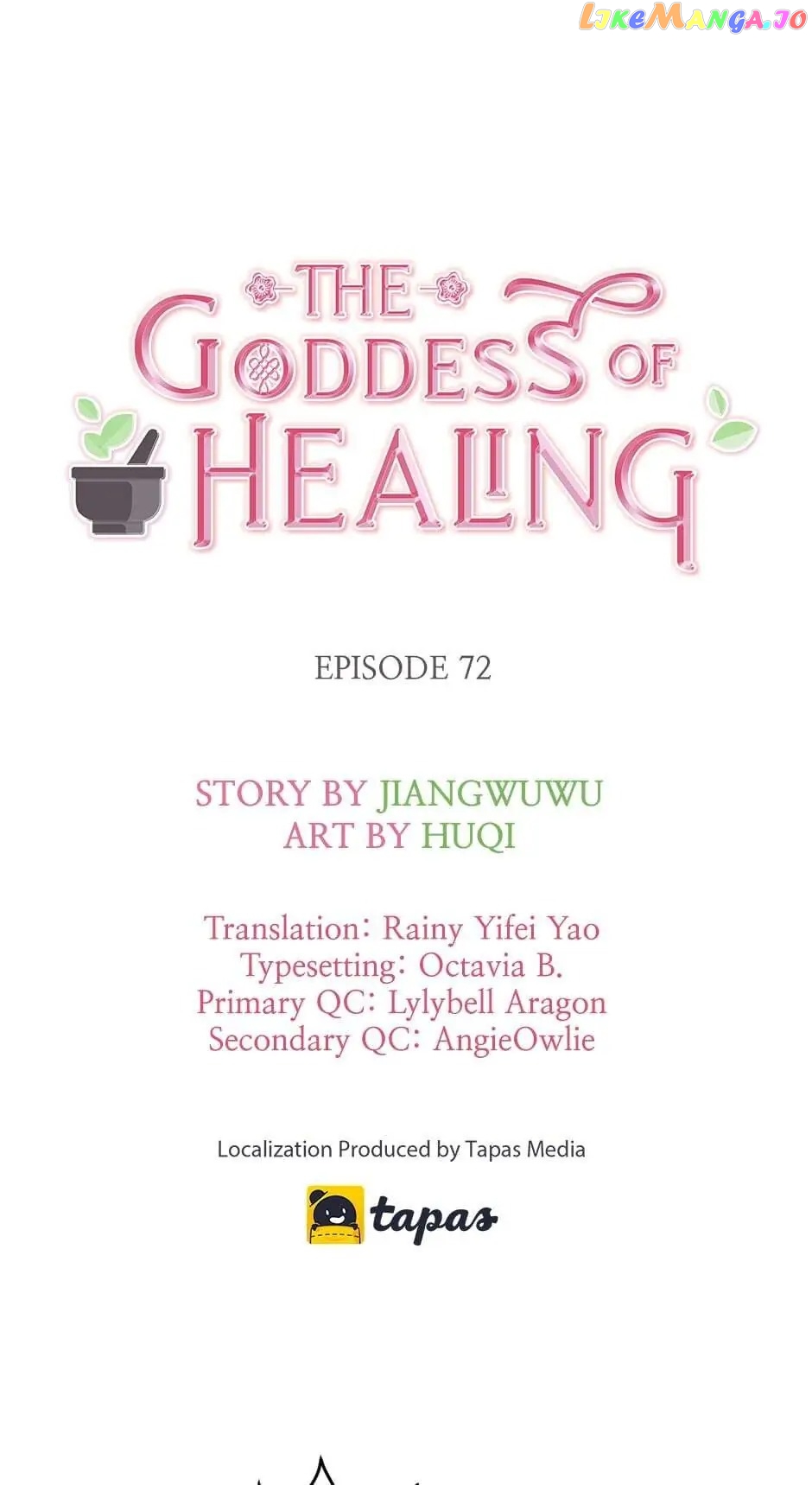 The Goddess of Healing Chapter 72 - page 1