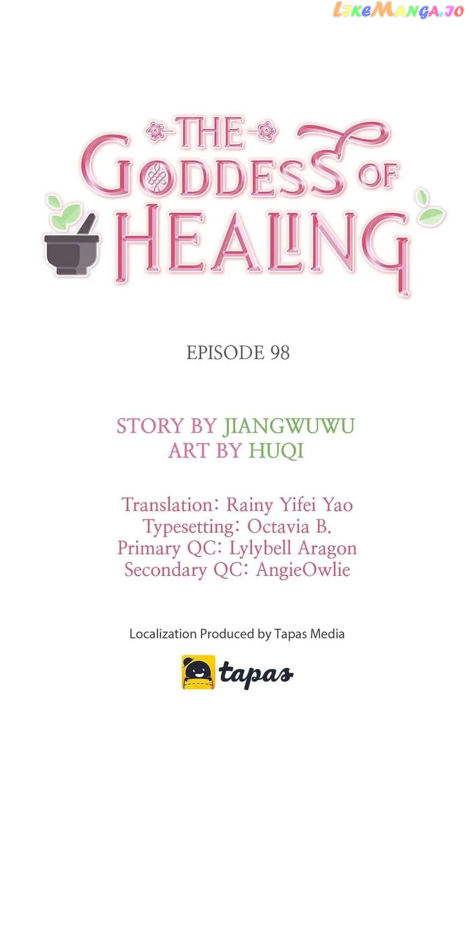 The Goddess of Healing Chapter 98 - page 1
