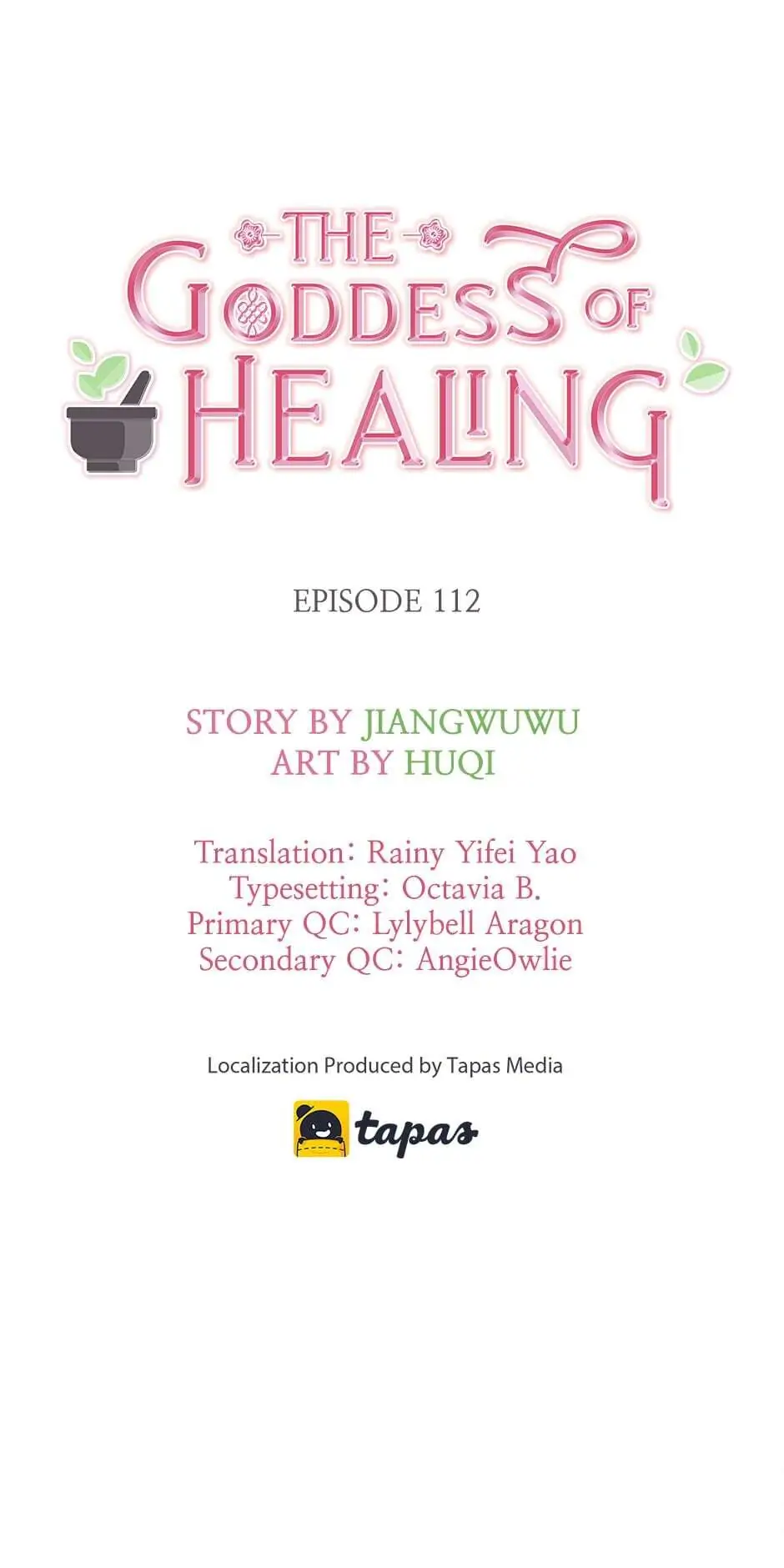 The Goddess of Healing Chapter 112 - page 1