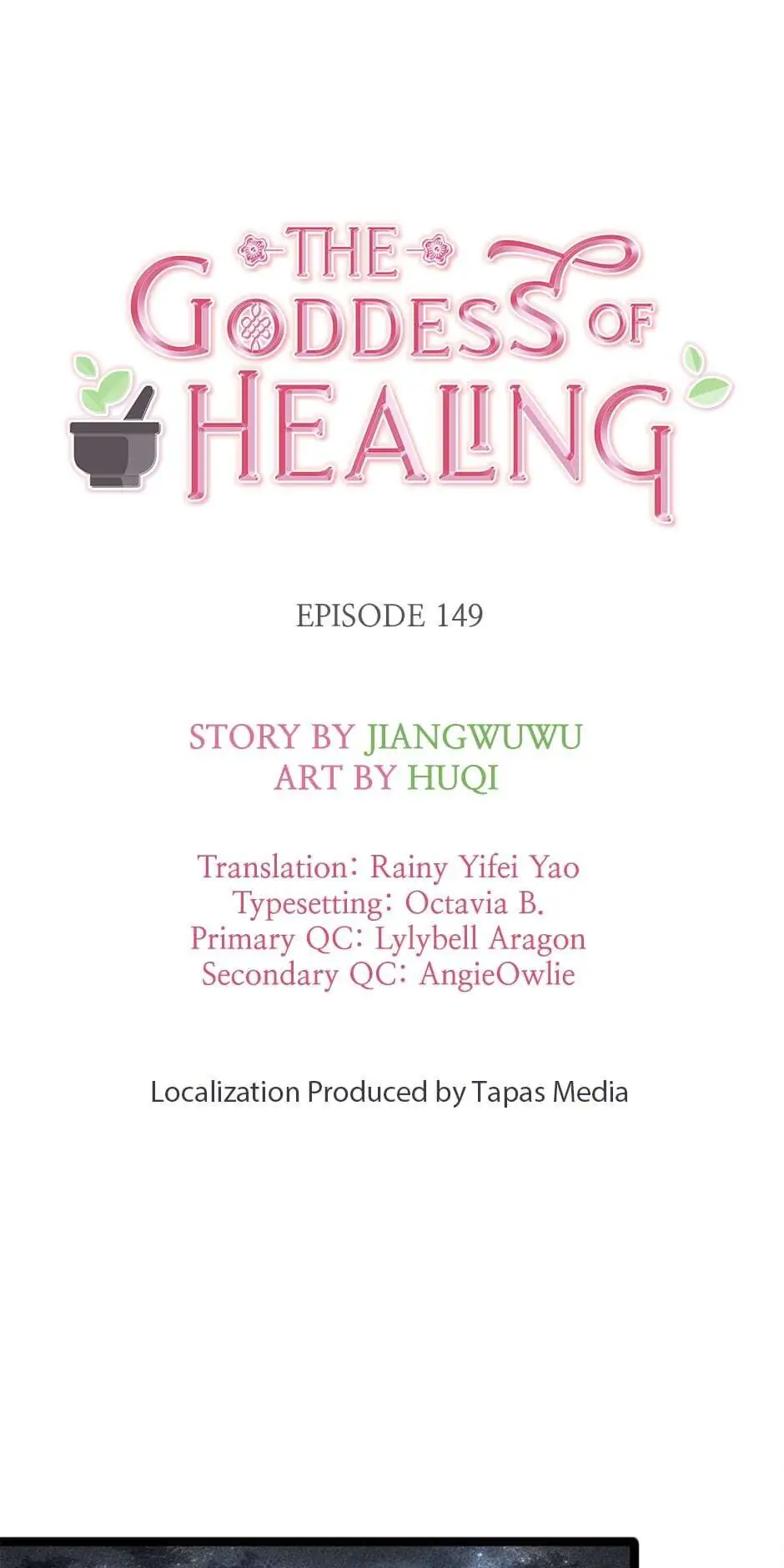 The Goddess of Healing Chapter 149 - page 1