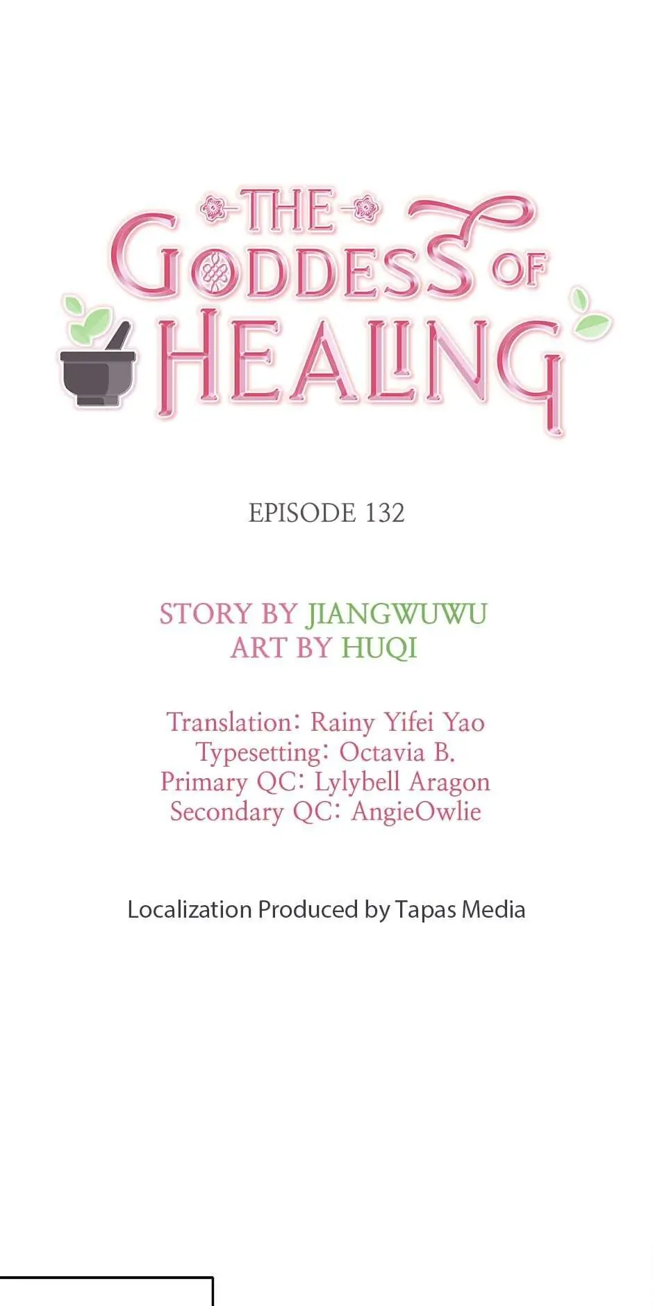 The Goddess of Healing Chapter 132 - page 1
