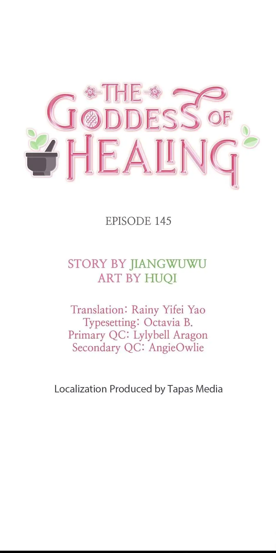 The Goddess of Healing Chapter 145 - page 1