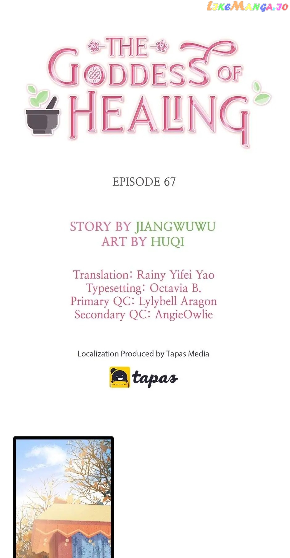 The Goddess of Healing Chapter 67 - page 1