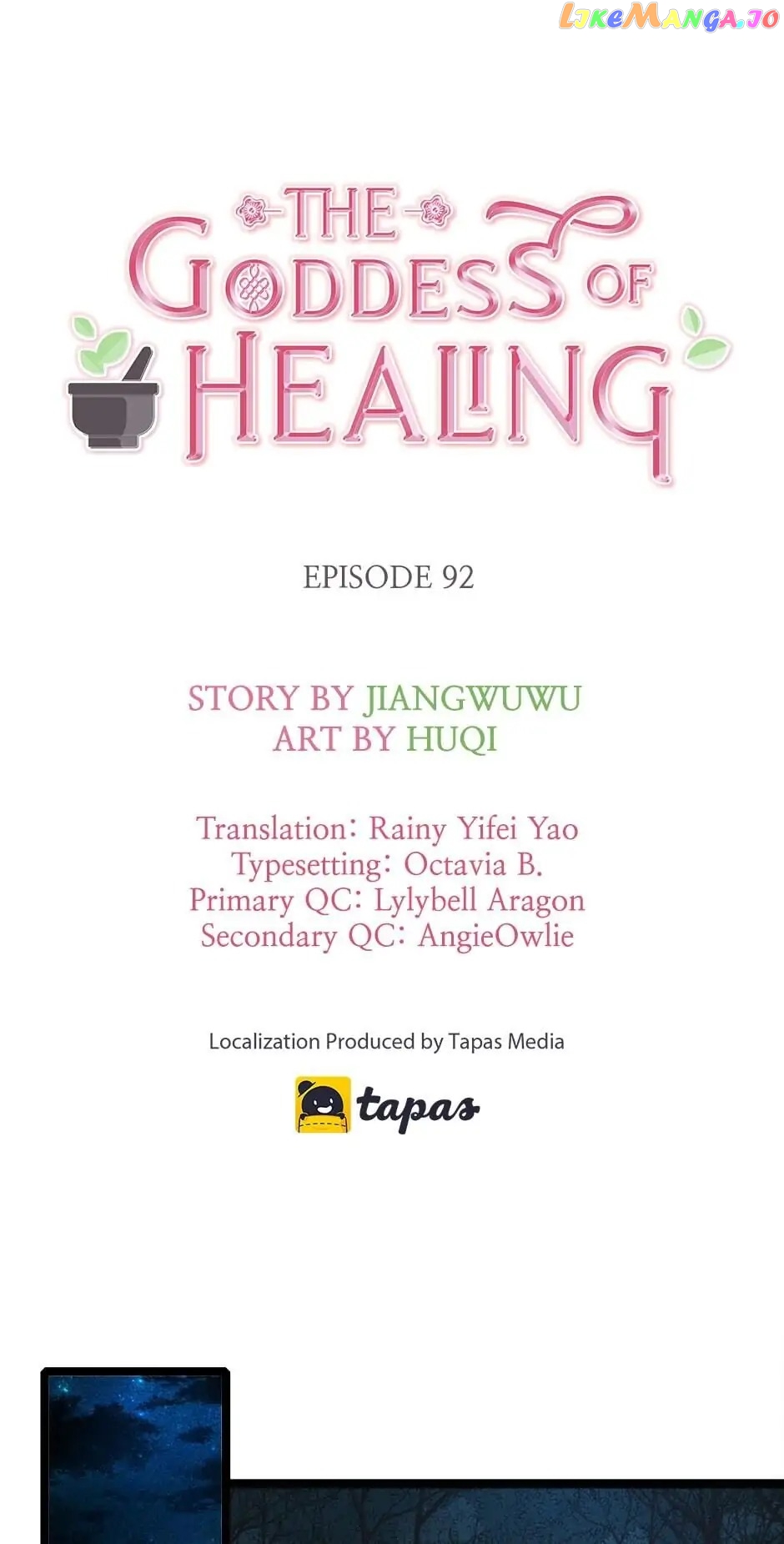 The Goddess of Healing Chapter 92 - page 1