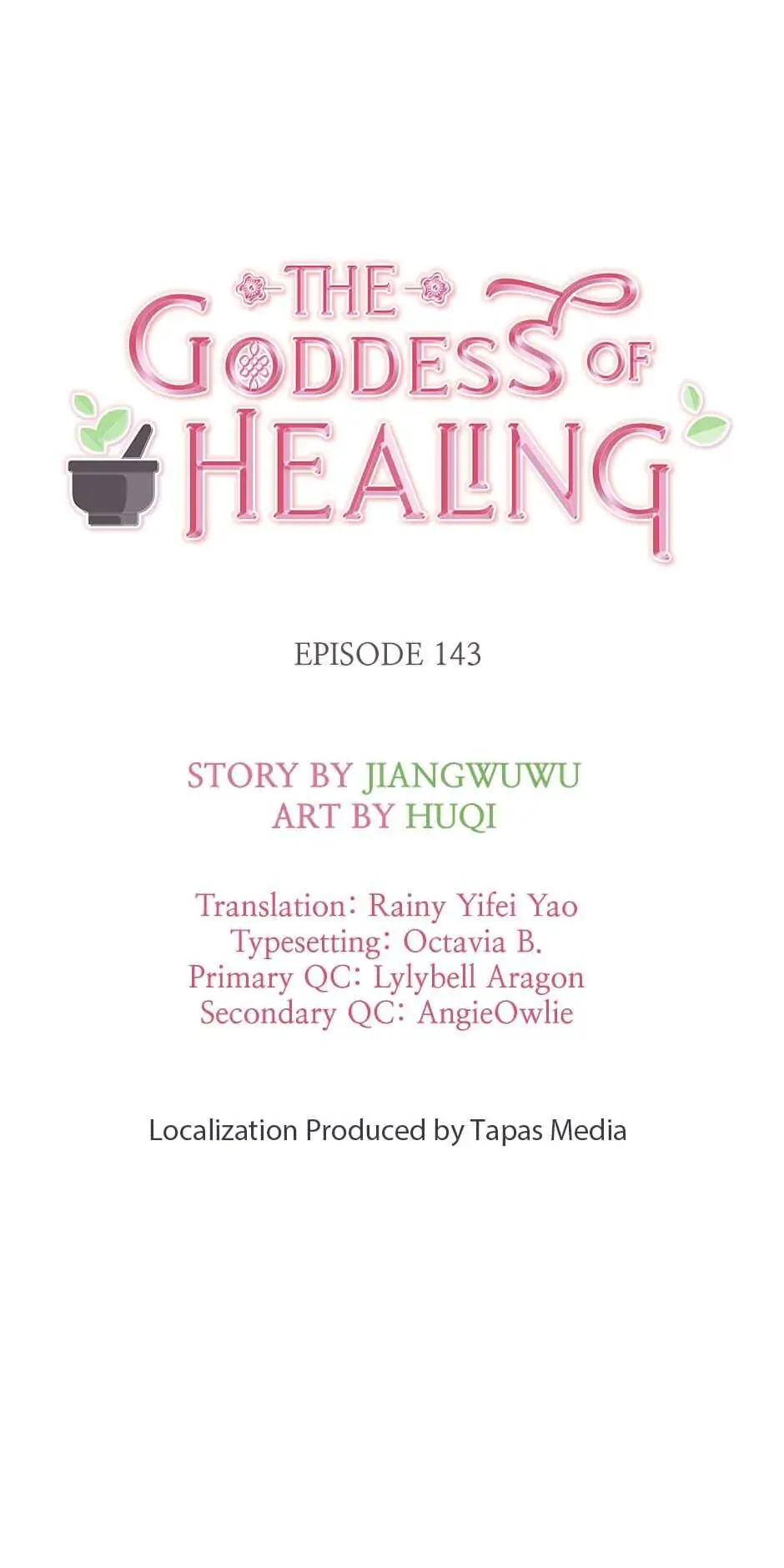 The Goddess of Healing Chapter 143 - page 1