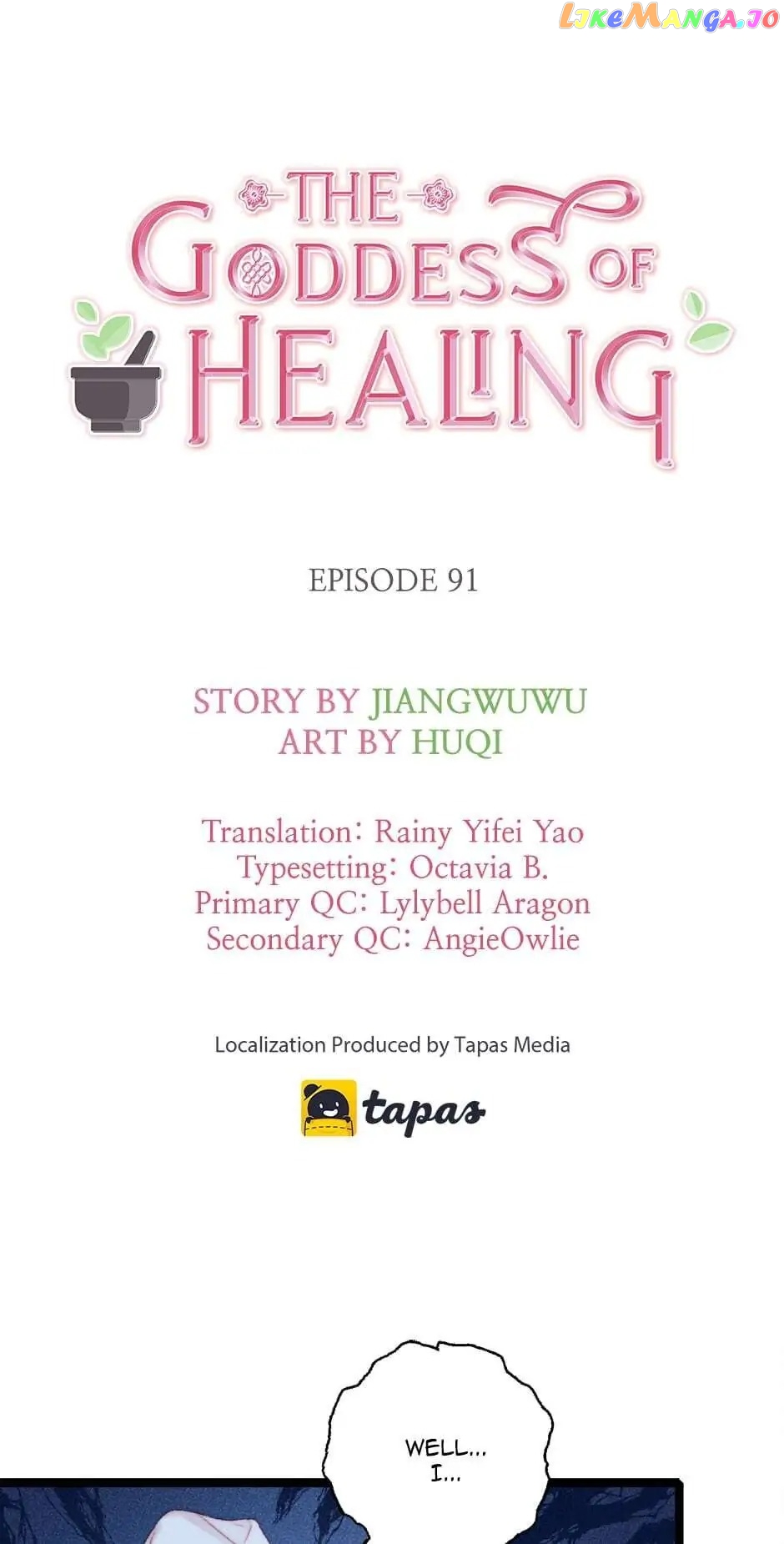 The Goddess of Healing Chapter 91 - page 1