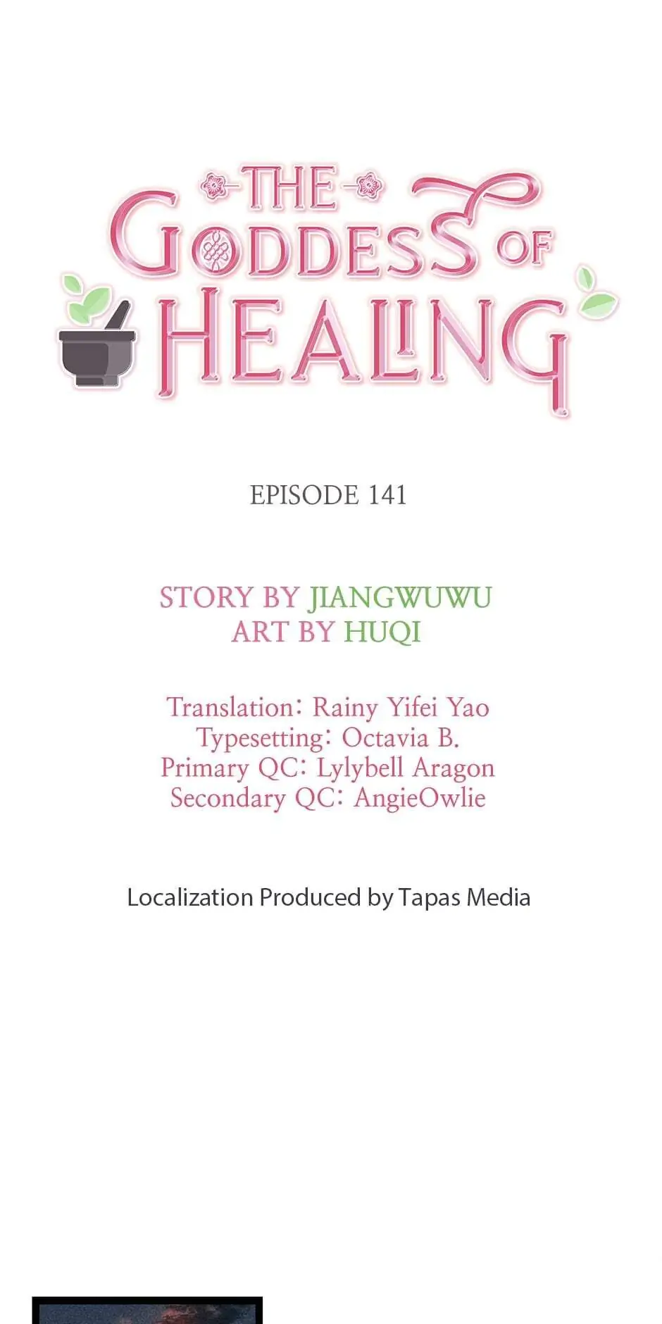 The Goddess of Healing Chapter 141 - page 1
