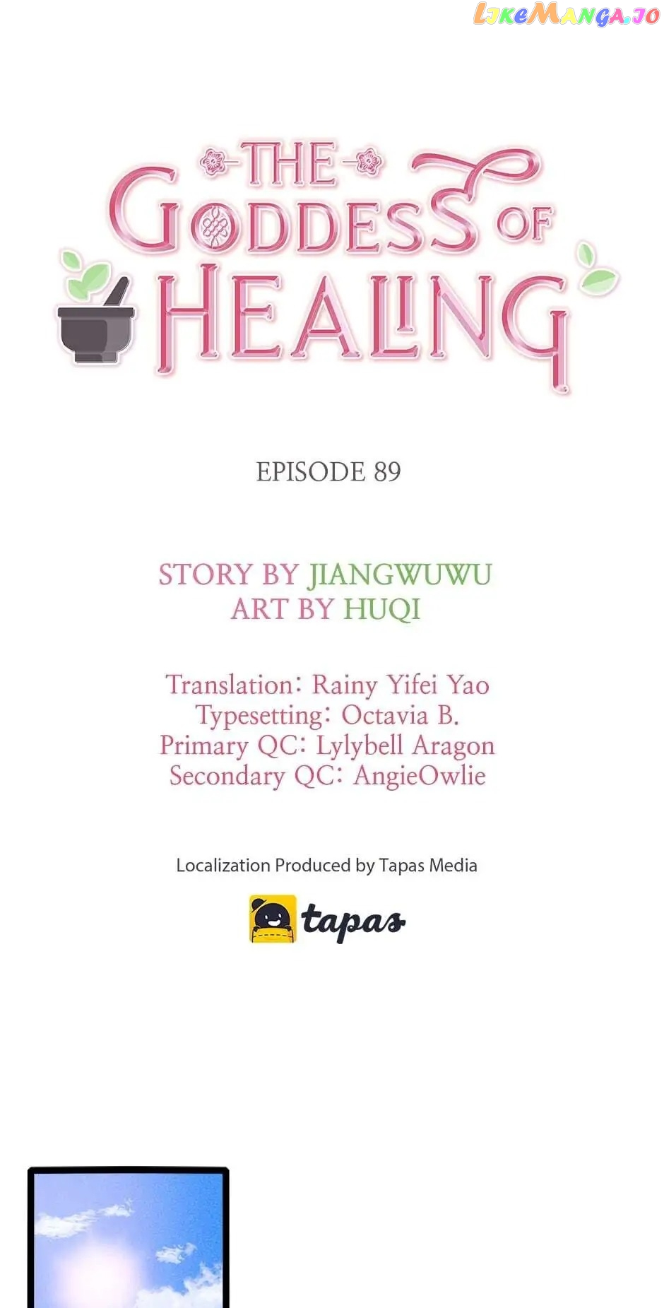 The Goddess of Healing Chapter 89 - page 1