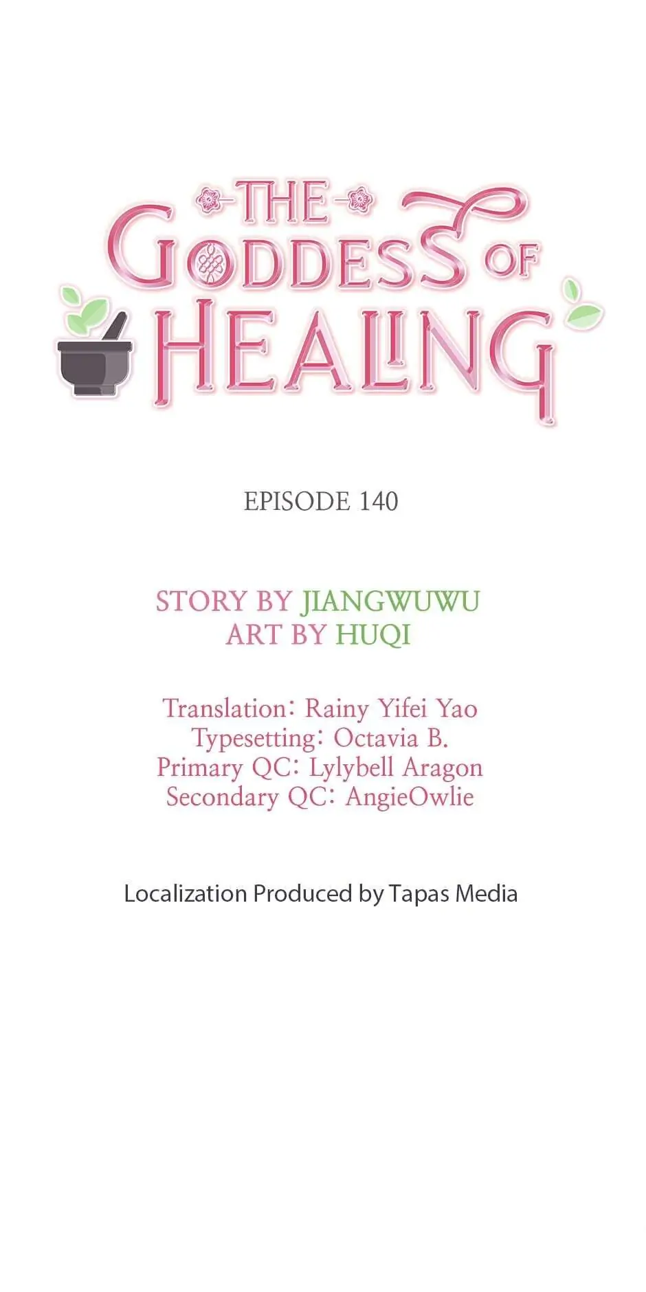 The Goddess of Healing Chapter 140 - page 1
