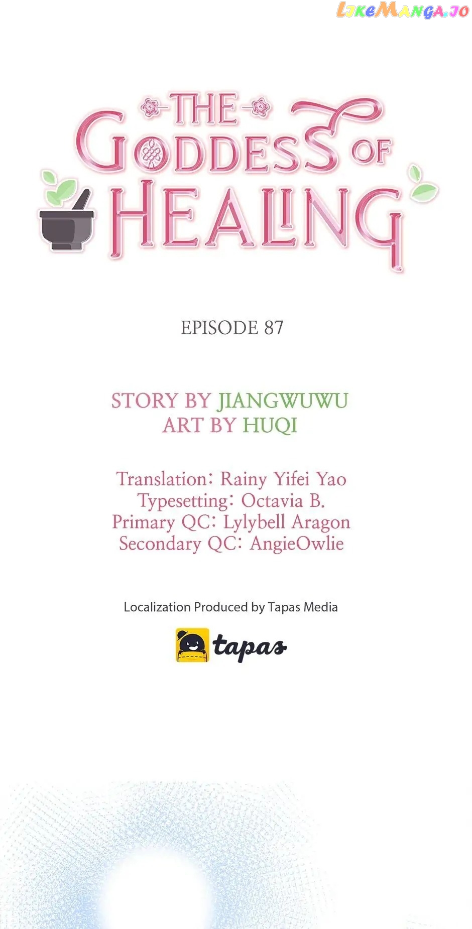 The Goddess of Healing Chapter 87 - page 1