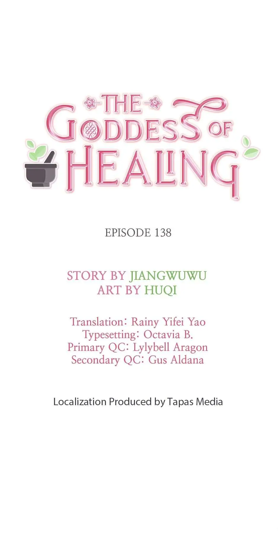 The Goddess of Healing Chapter 138 - page 1