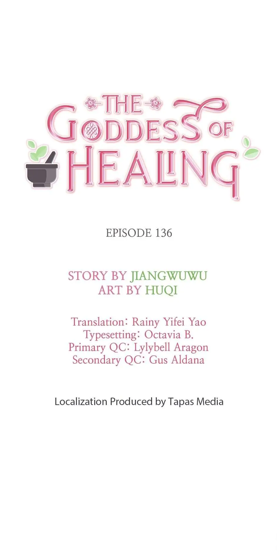 The Goddess of Healing Chapter 136 - page 1