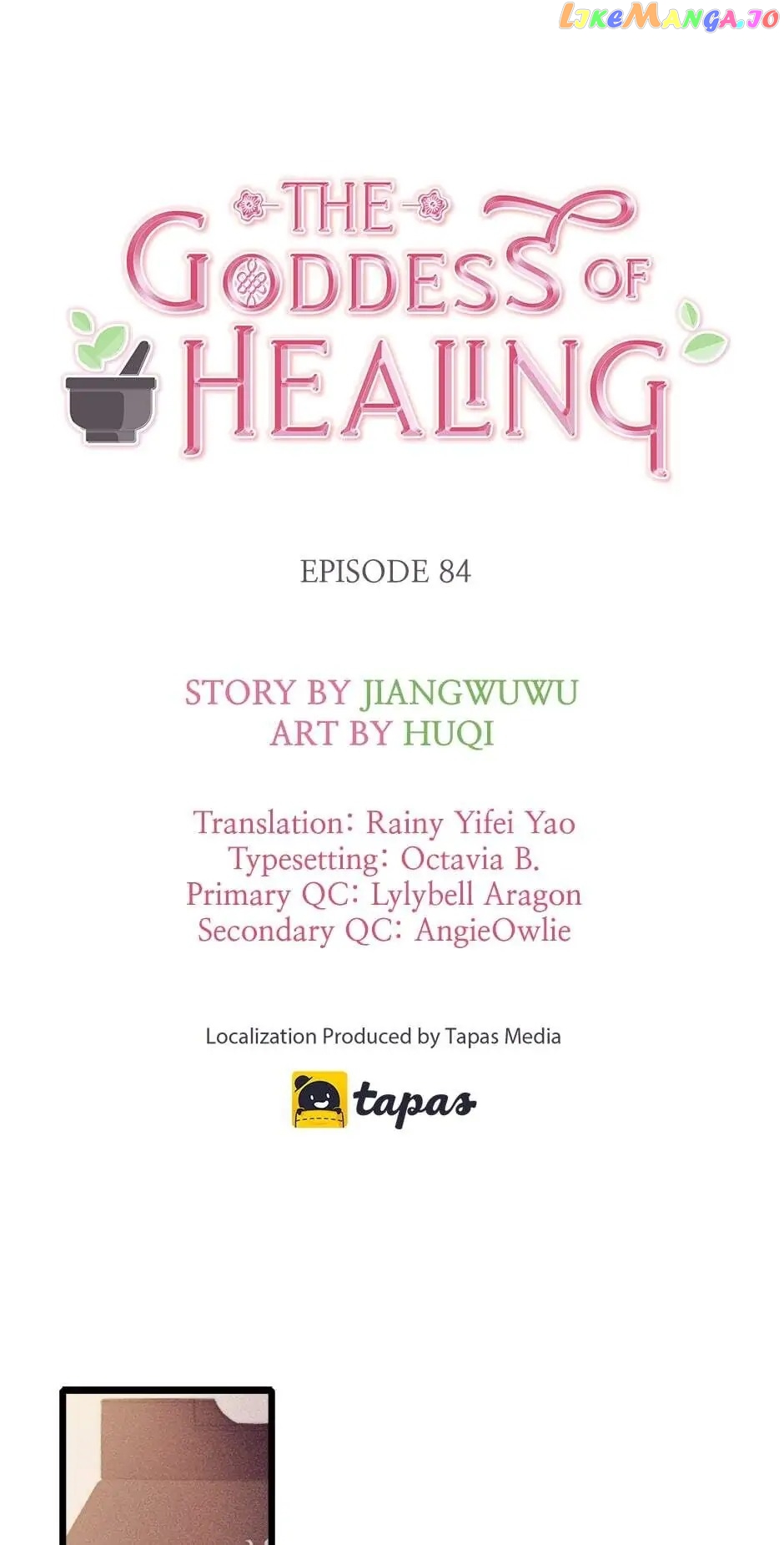 The Goddess of Healing Chapter 84 - page 1
