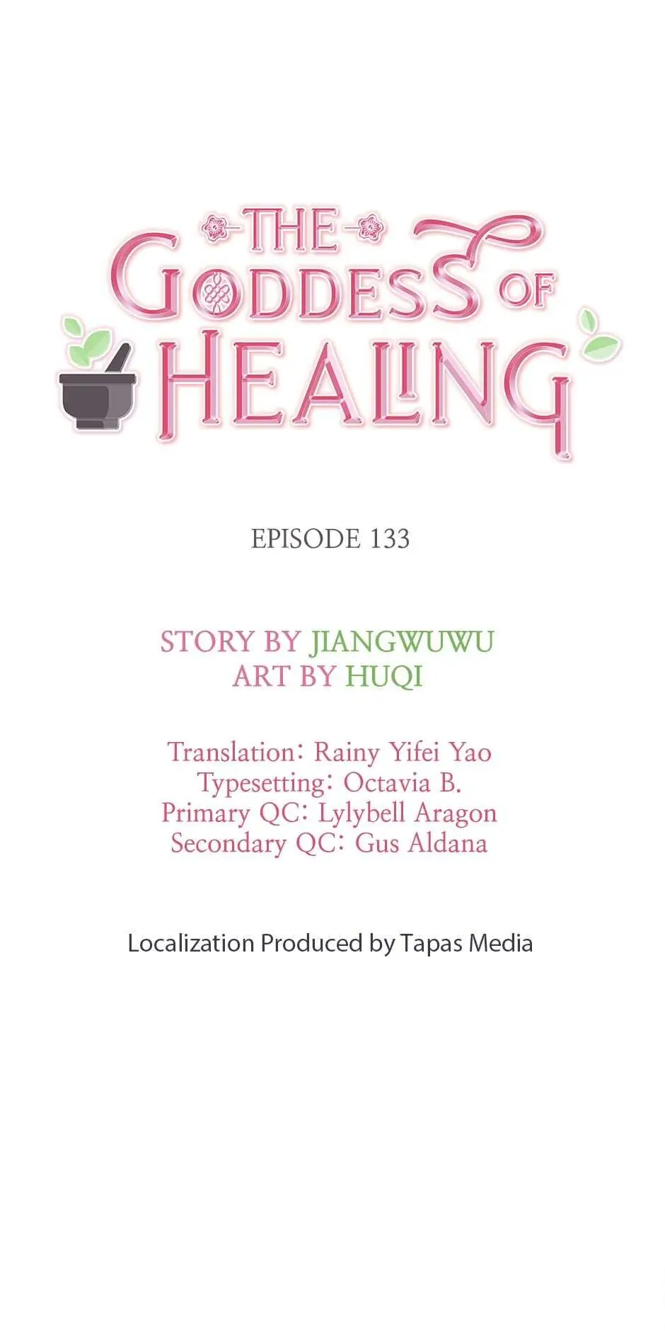 The Goddess of Healing Chapter 133 - page 1