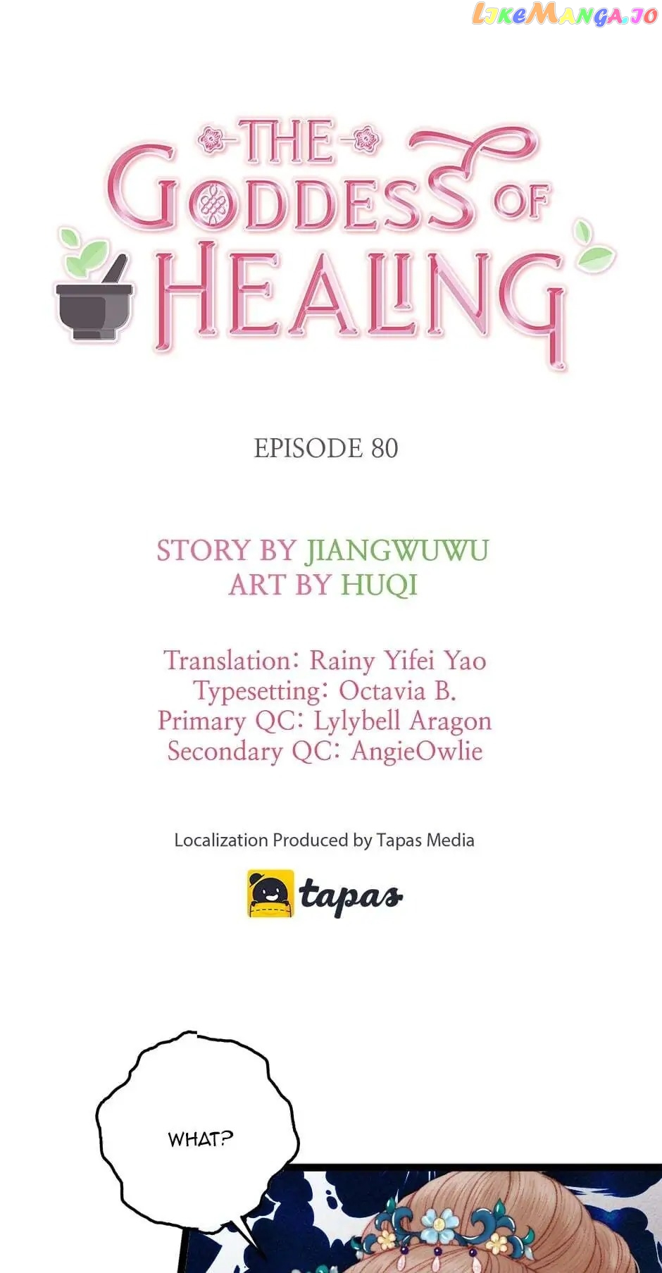 The Goddess of Healing Chapter 80 - page 1