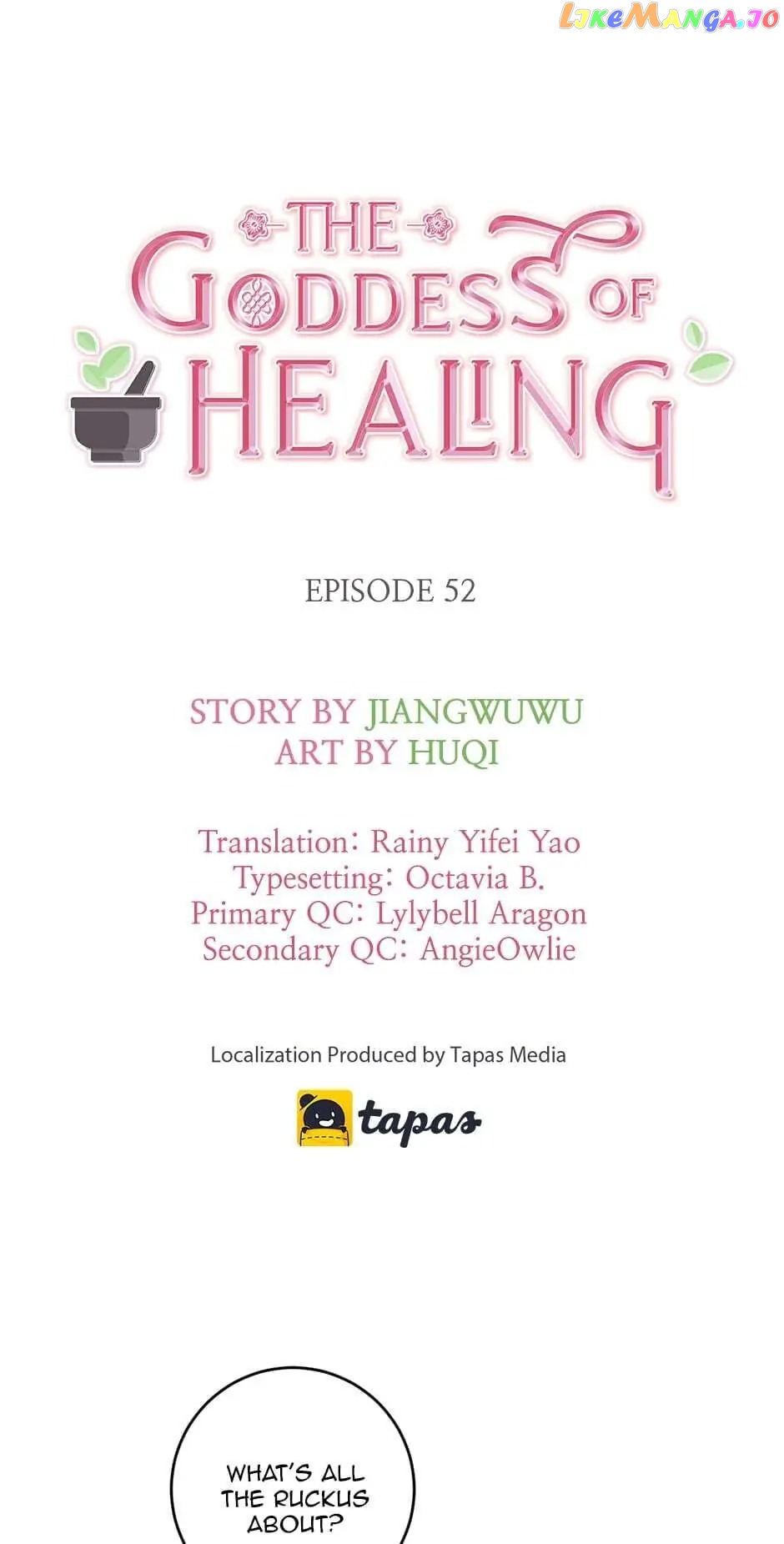 The Goddess of Healing Chapter 52 - page 1