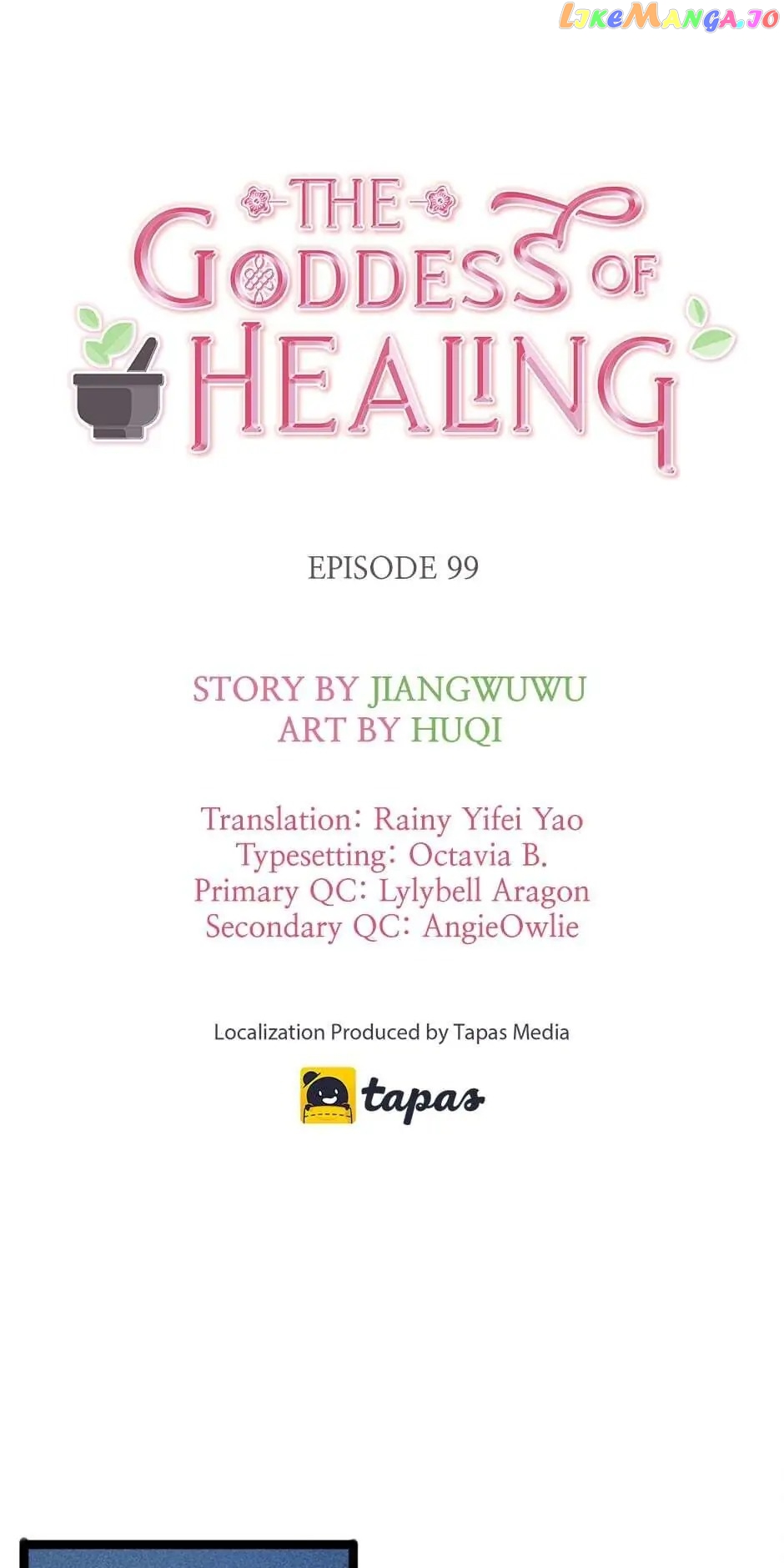 The Goddess of Healing Chapter 99 - page 1