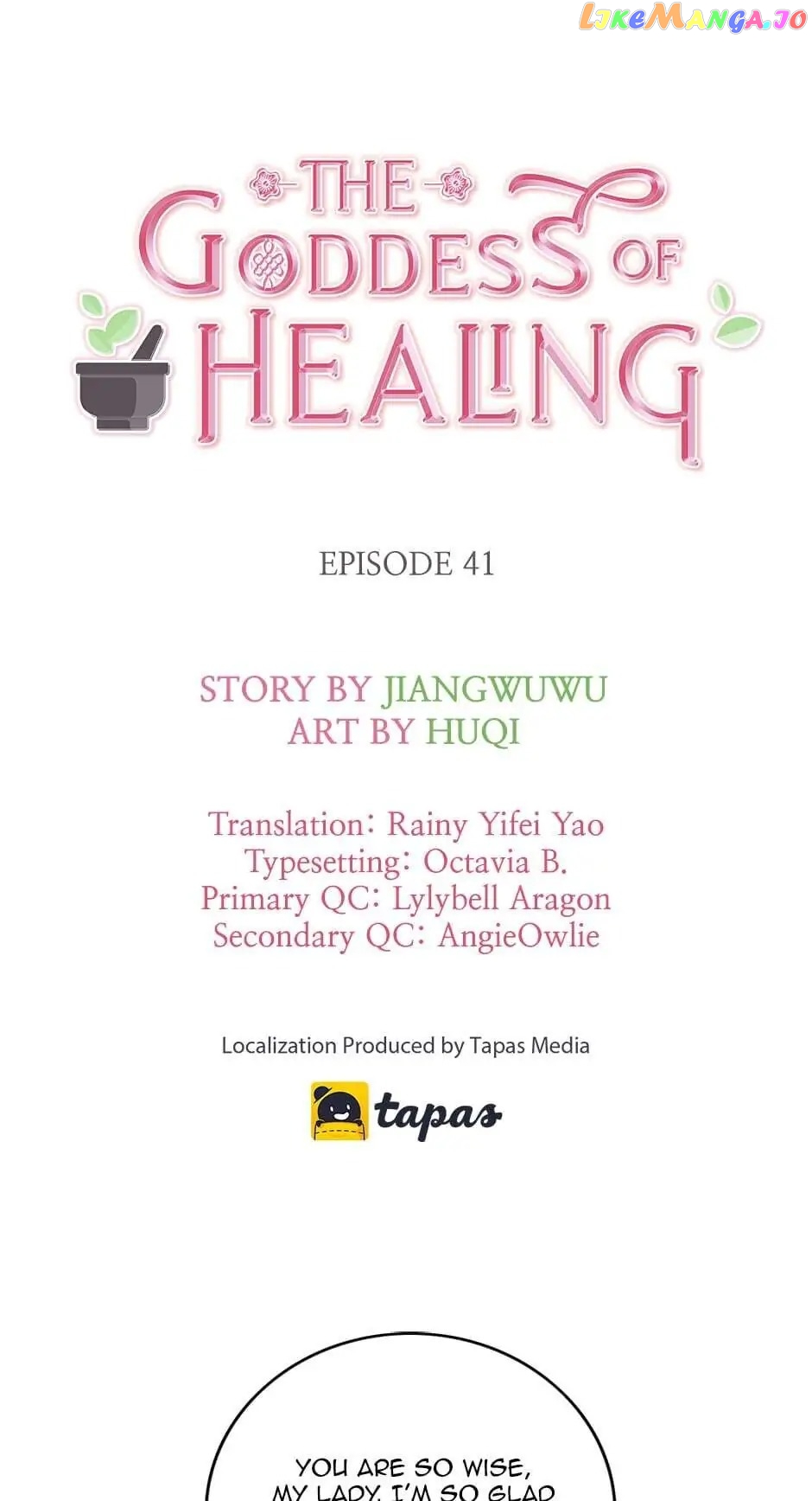 The Goddess of Healing Chapter 41 - page 1