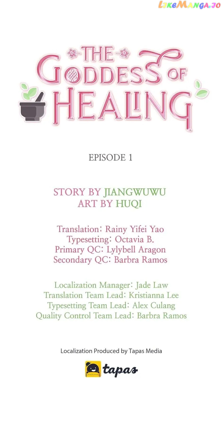 The Goddess of Healing Chapter 1 - page 1
