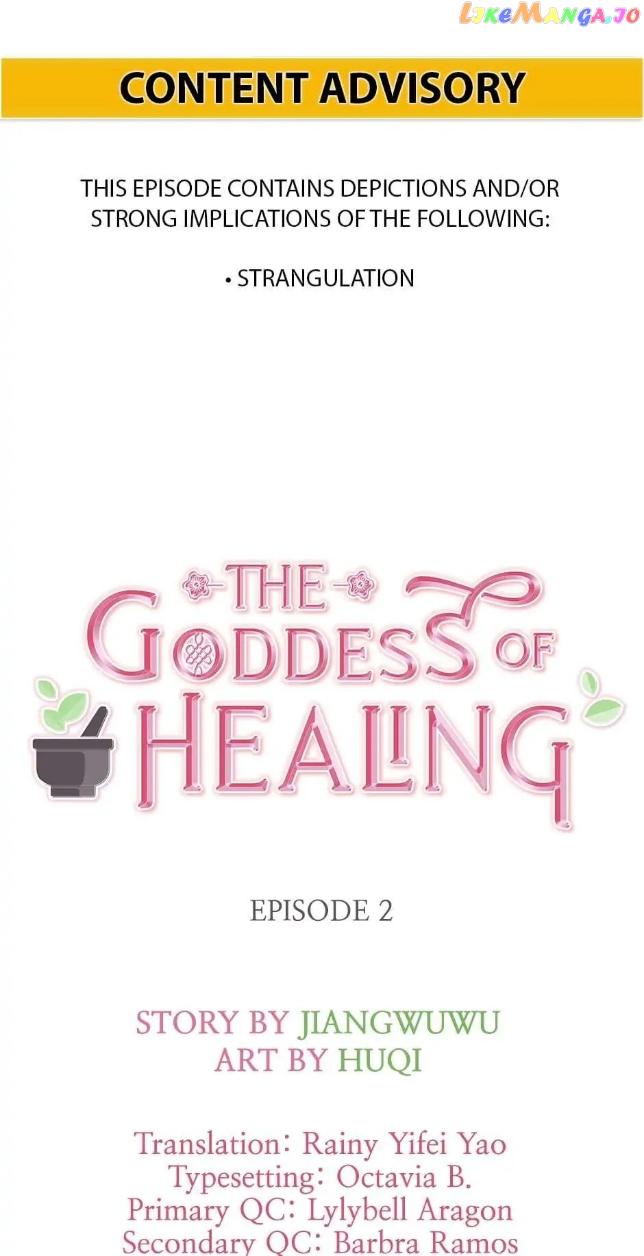 The Goddess of Healing Chapter 2 - page 1