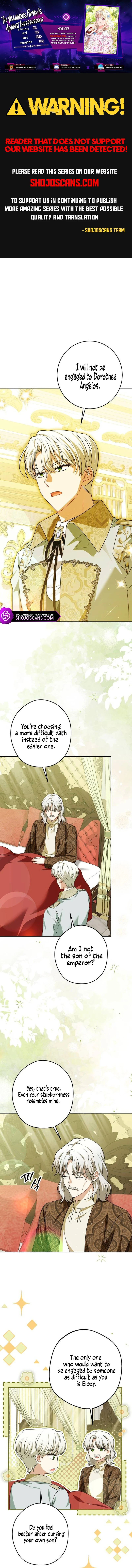 The Villainous Family Is Against Independence Chapter 49 - page 1