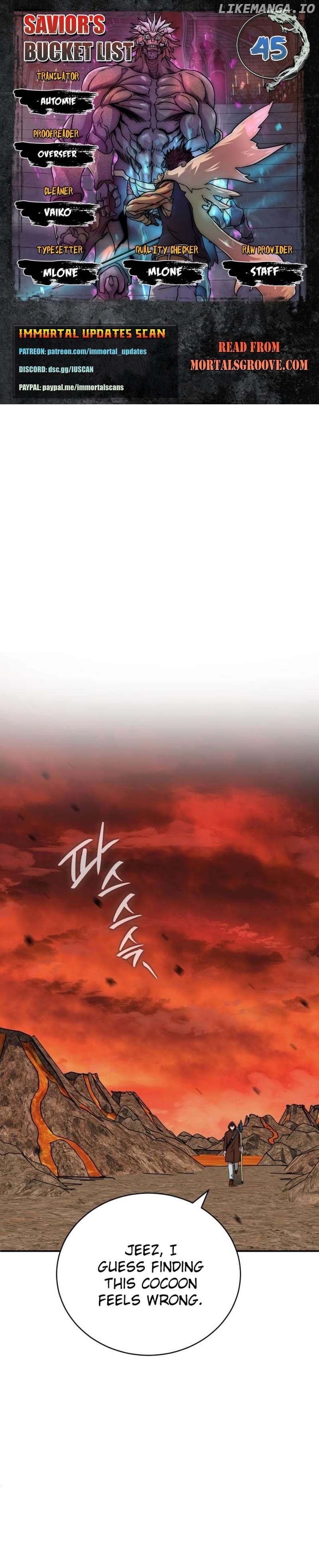 The Savior’s Bucket List Chapter 45 - page 1