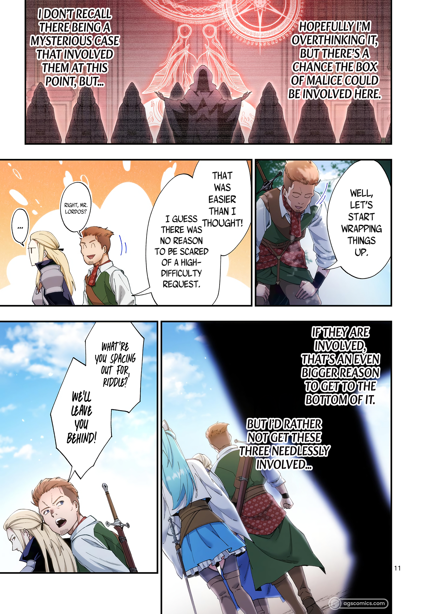 The Regression of Great Sage Riddle Chapter 3 - page 12