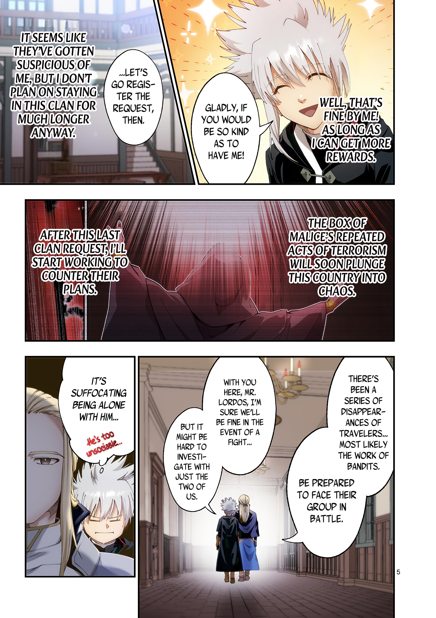 The Regression of Great Sage Riddle Chapter 3 - page 6